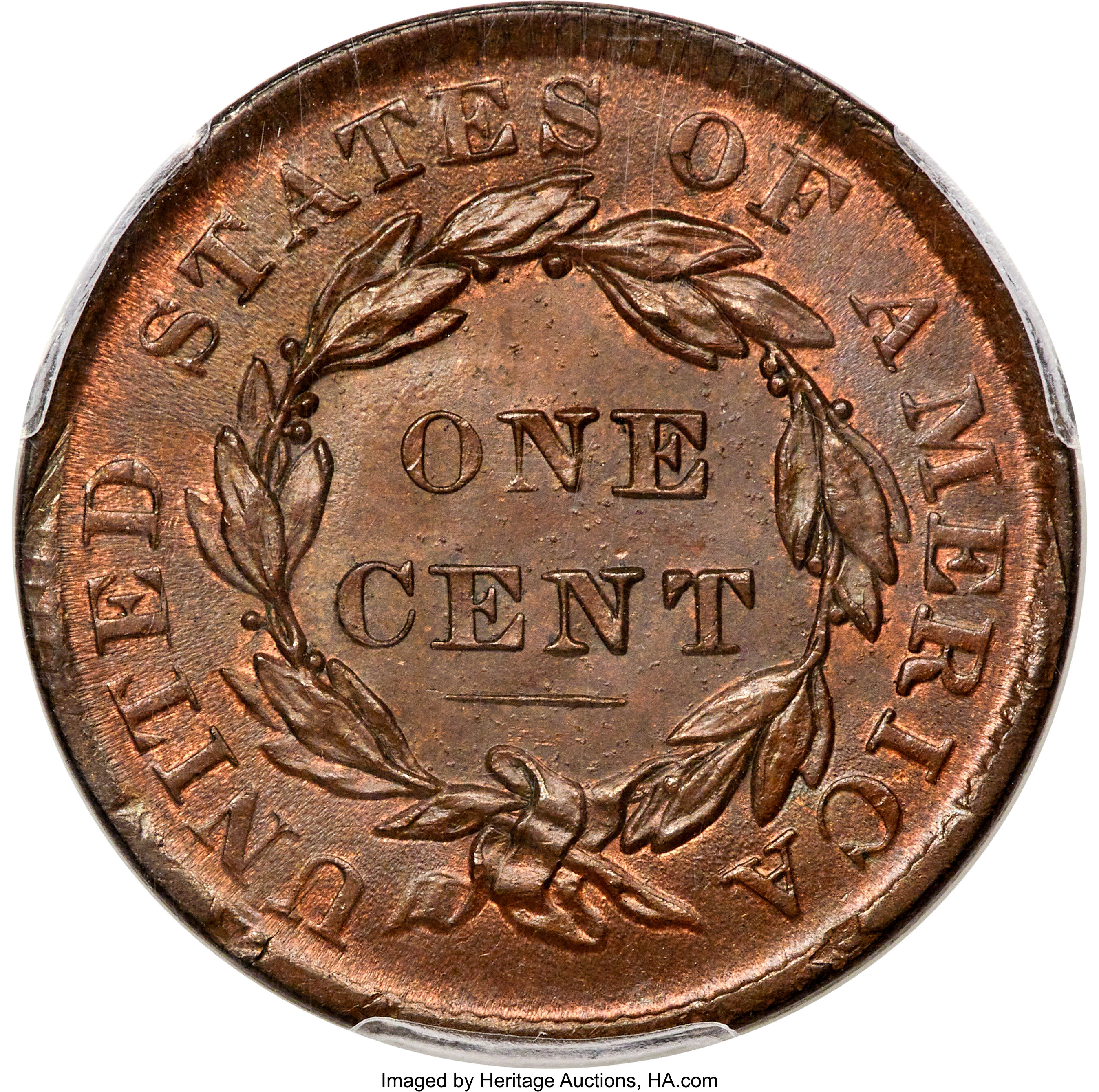 1835 1c Head of 1836, N-7 MS BN MS61 BN thumbnail 17
