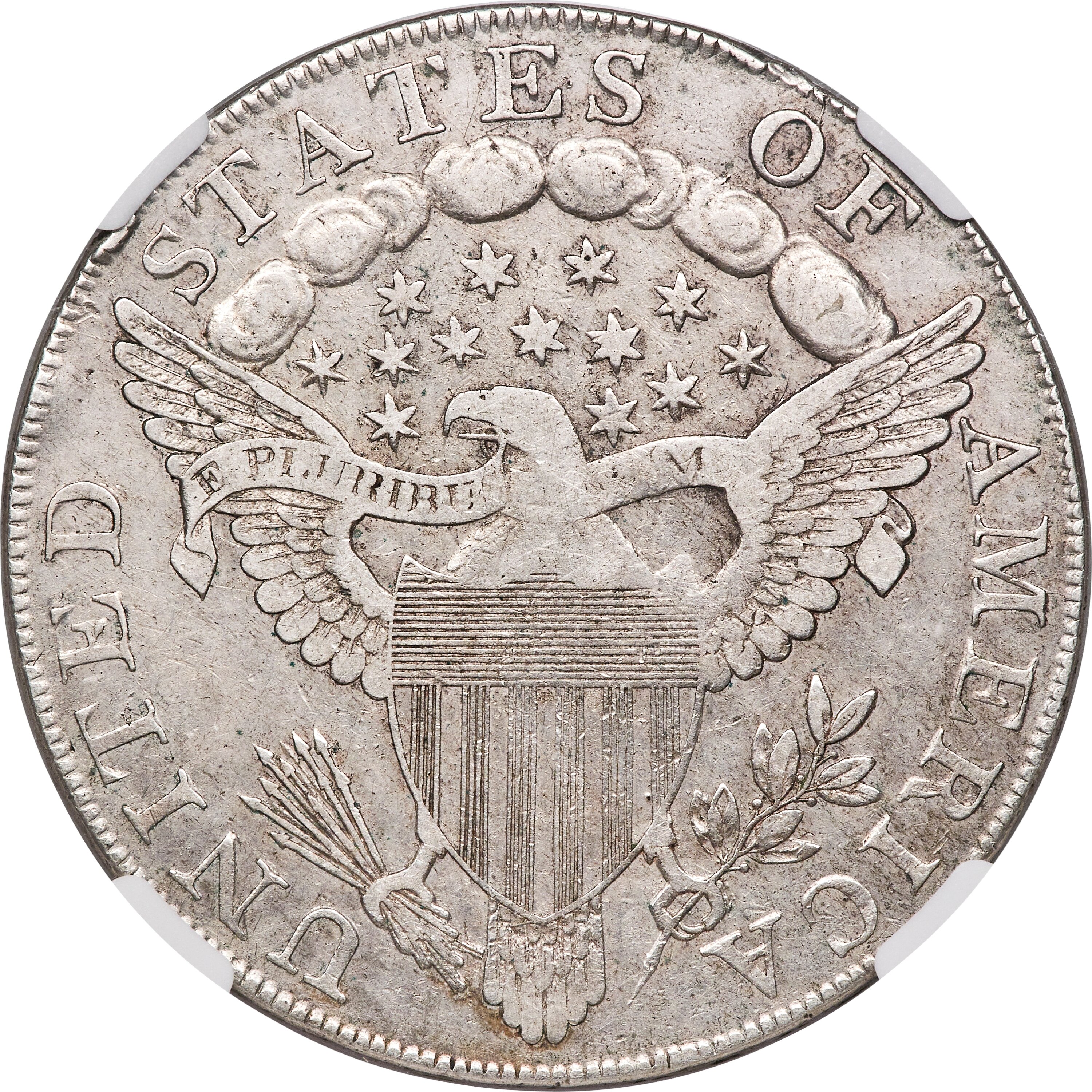1798 $1  Large Eagle, Pointed 9, Close Date, B-9, BB-121 VF25 thumbnail 25