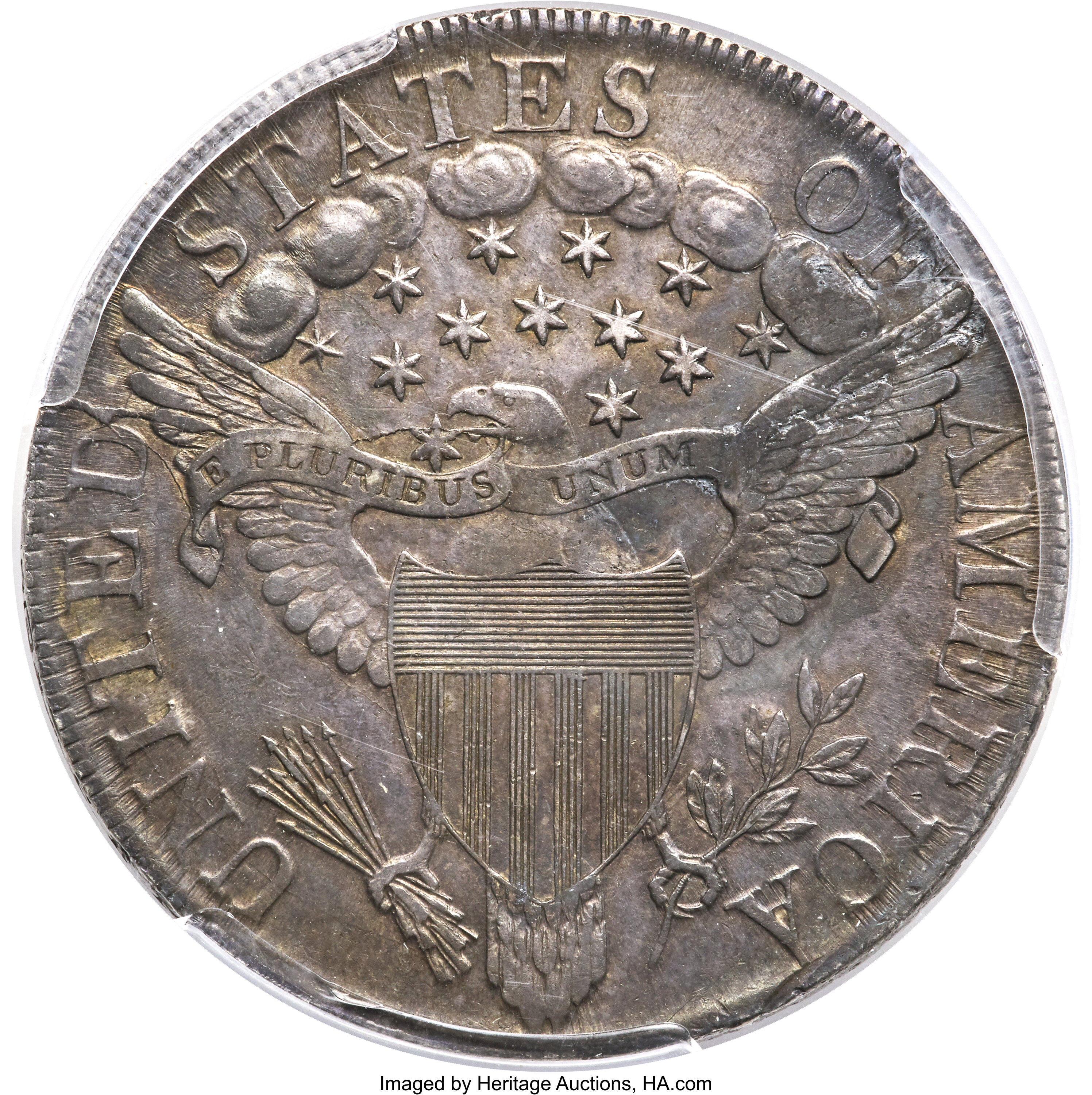 1799 $1  7x6 Stars, B-11, BB-161 MS61 thumbnail 20