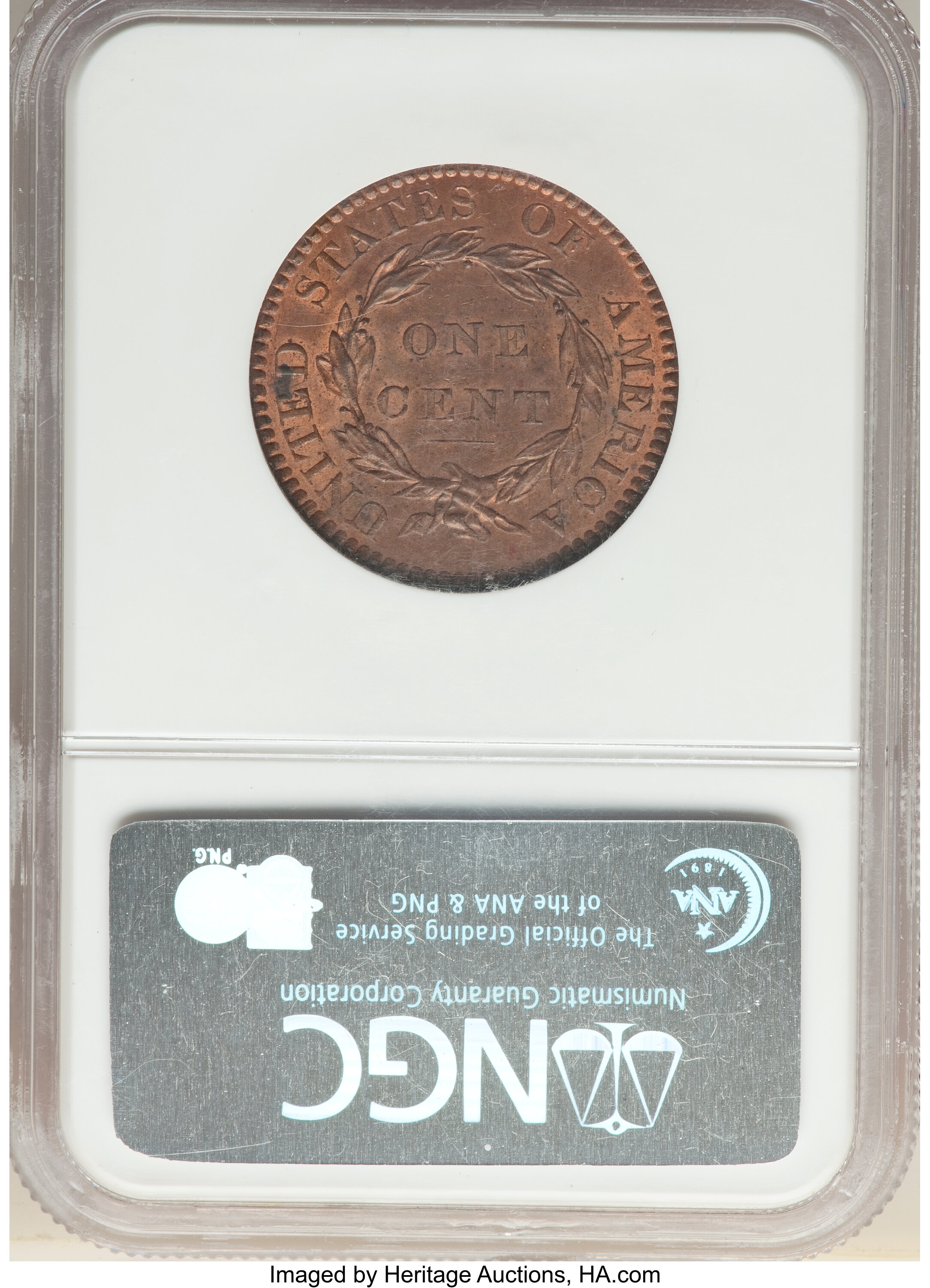1819 1c Small Date, N-8 MS BN AU53 BN thumbnail 24