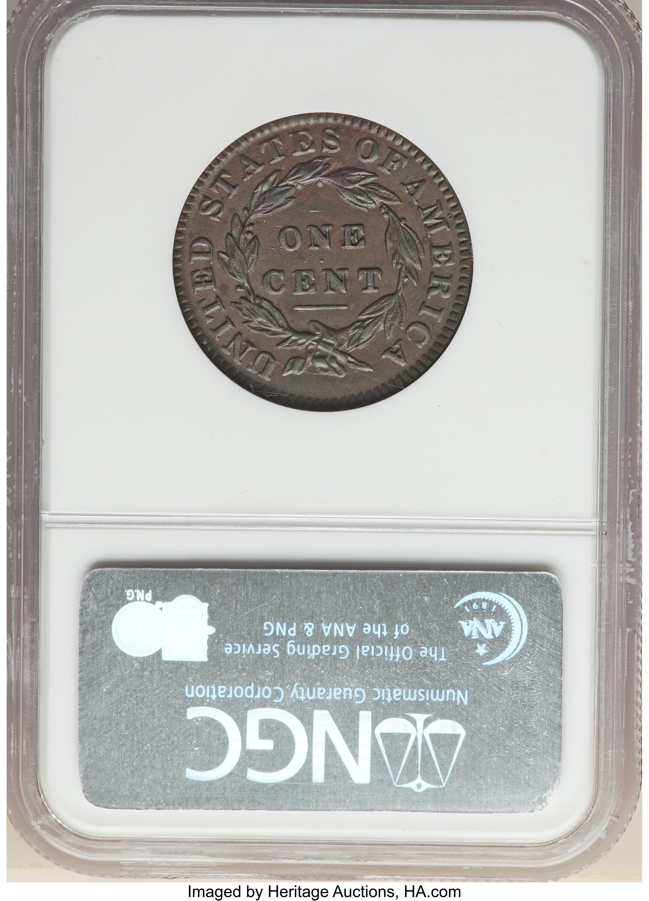 1832 1c Medium Letters, N-1 MS BN AG3 BN thumbnail 25