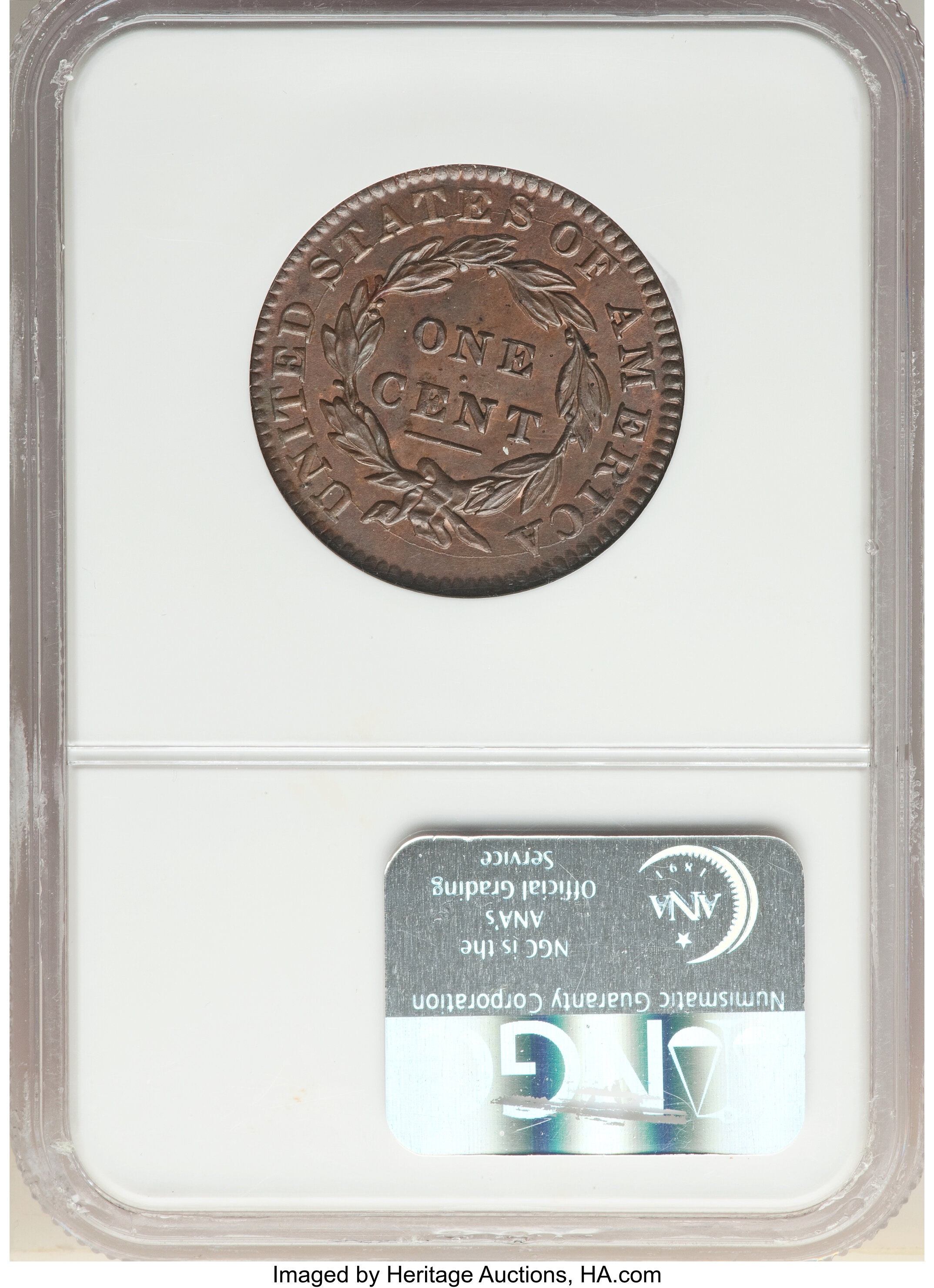 1833 1c N-5 MS BN VF35 BN thumbnail 25