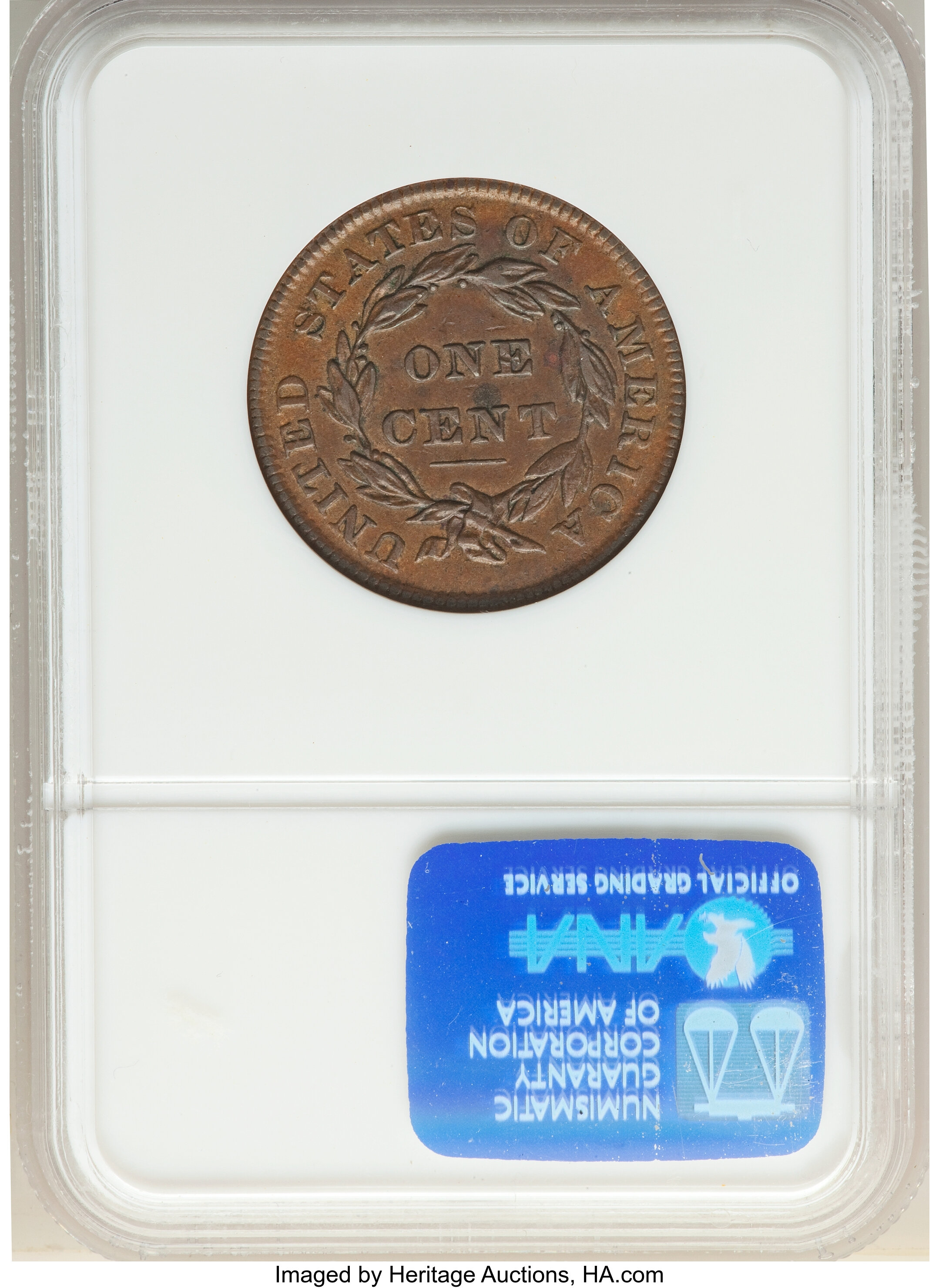 1835 1c Head of 1836, N-8 MS BN G4 BN CAC thumbnail 10