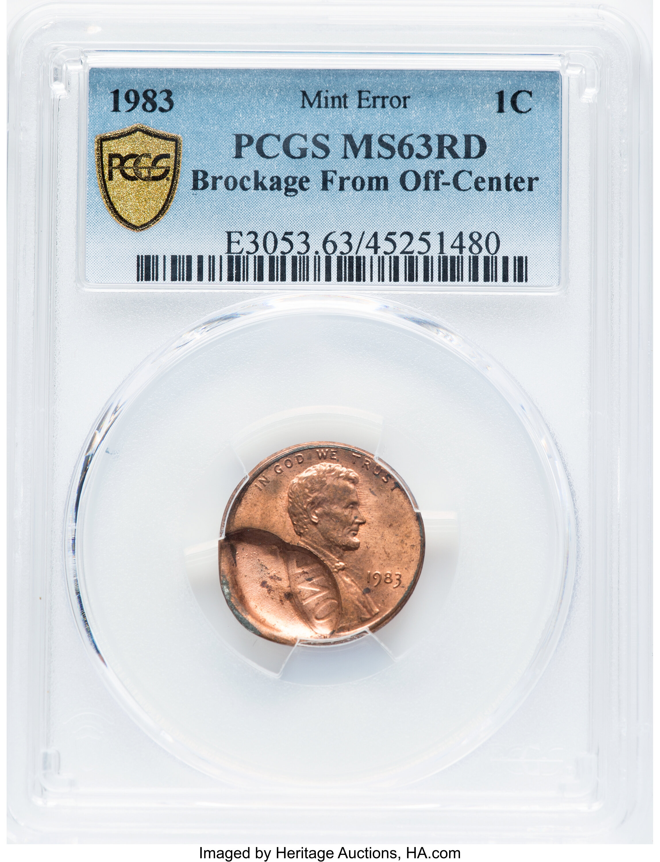 1983 1c MS RD MS63 RD thumbnail 6