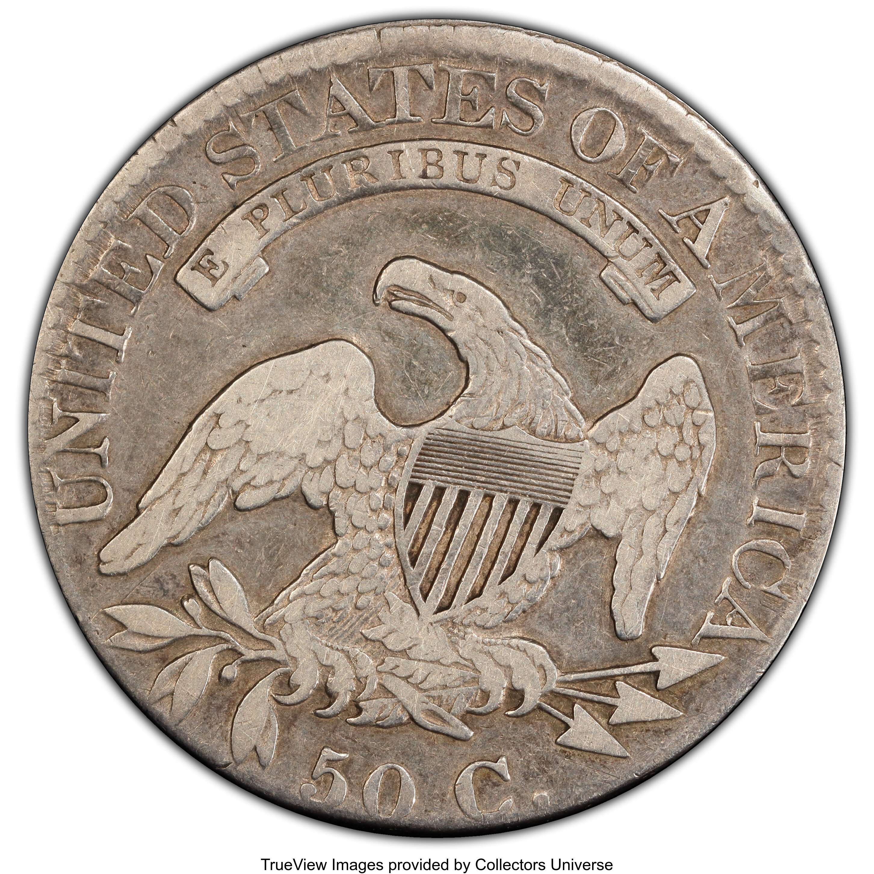 1826 50c O-101 AG3 CAC thumbnail 3