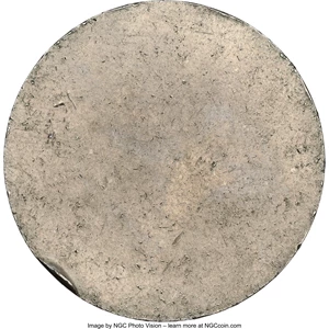 image for: No Date $1 -- 90% Silver, Blank (26.8 g) -- NGC....