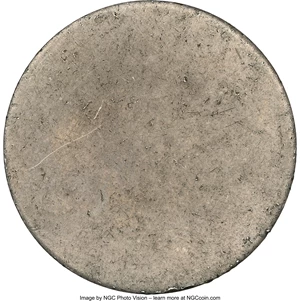 image for: No Date $1 -- 90% Silver, Blank (26.8 g) -- NGC....