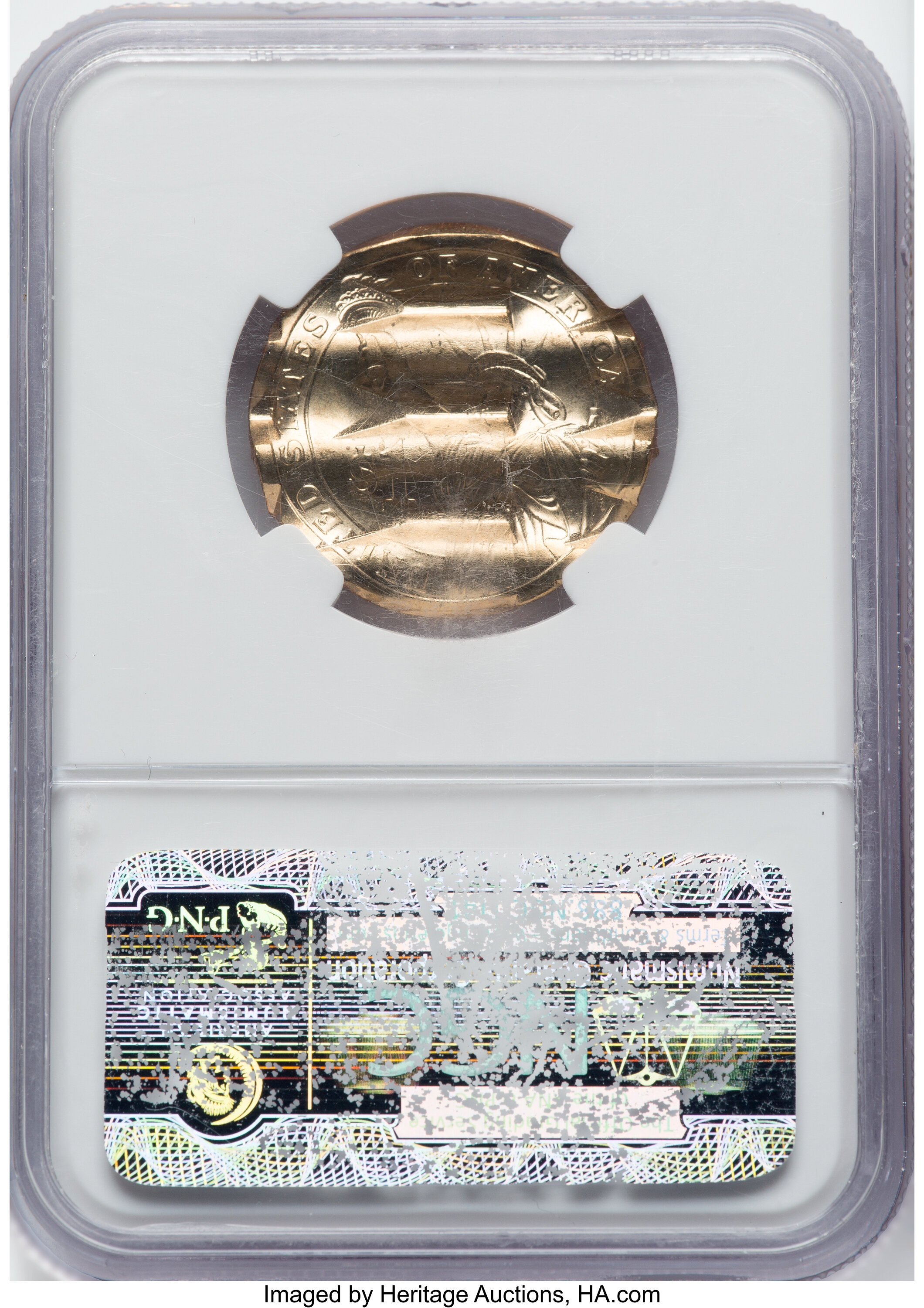 2007-D $1  John Adams, Position A AU50 thumbnail 2