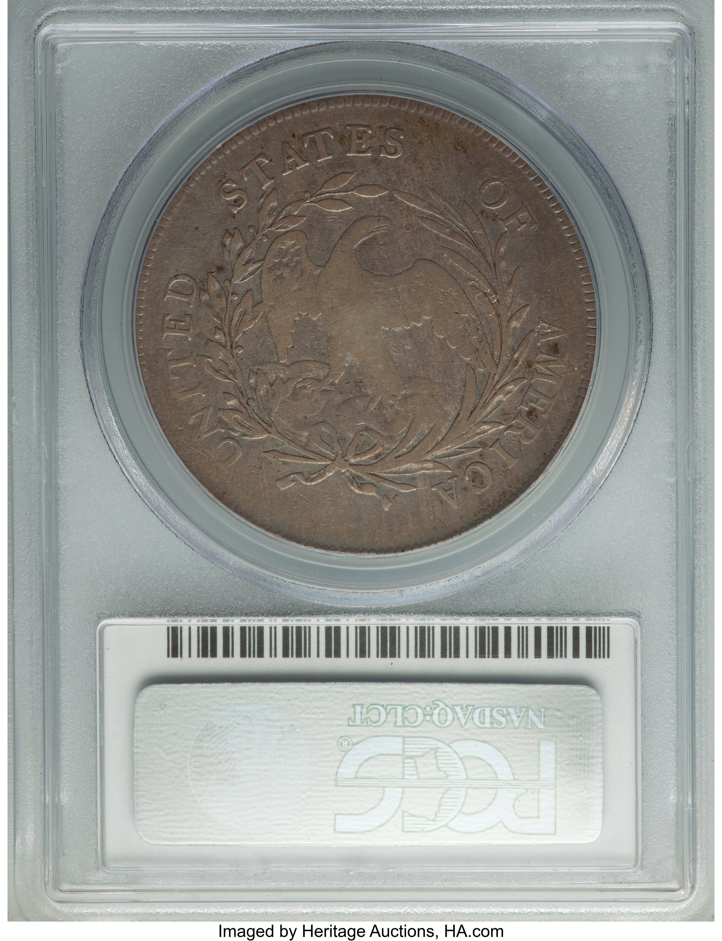 1798 $1  Small Eagle, 15 Stars Obverse VG10 thumbnail 2