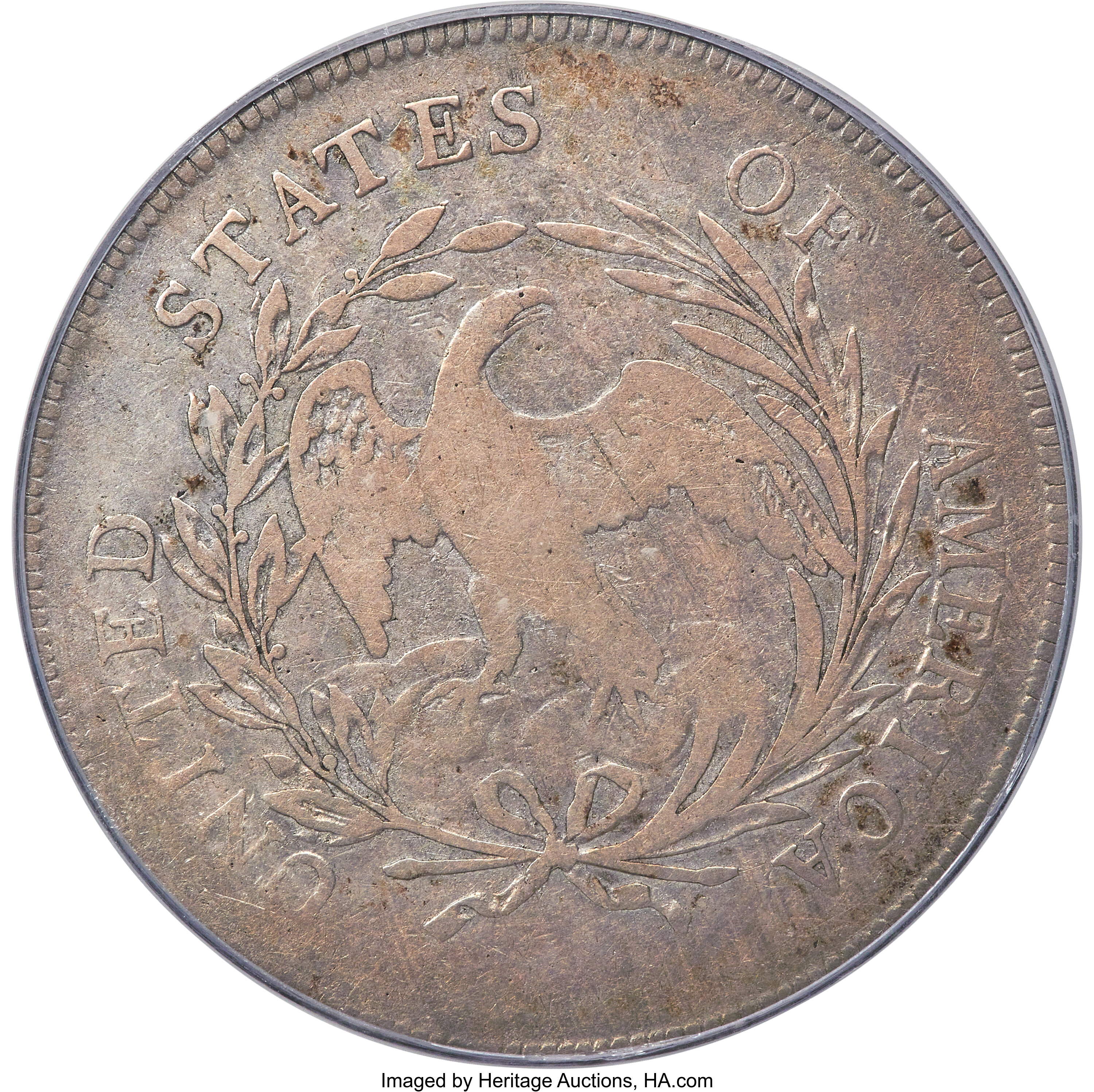 1798 $1  Small Eagle, 15 Stars Obverse VG10 thumbnail 3