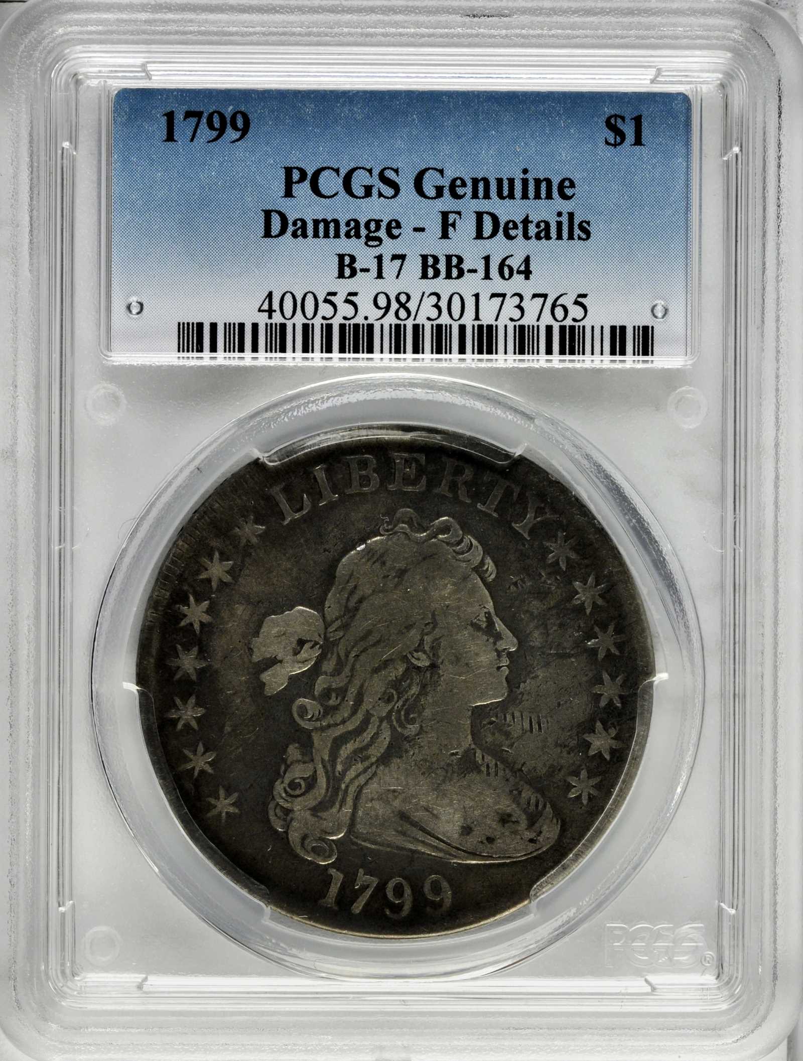 1799 $1  7x6 Stars, B-17, BB-164 AG3 thumbnail 4