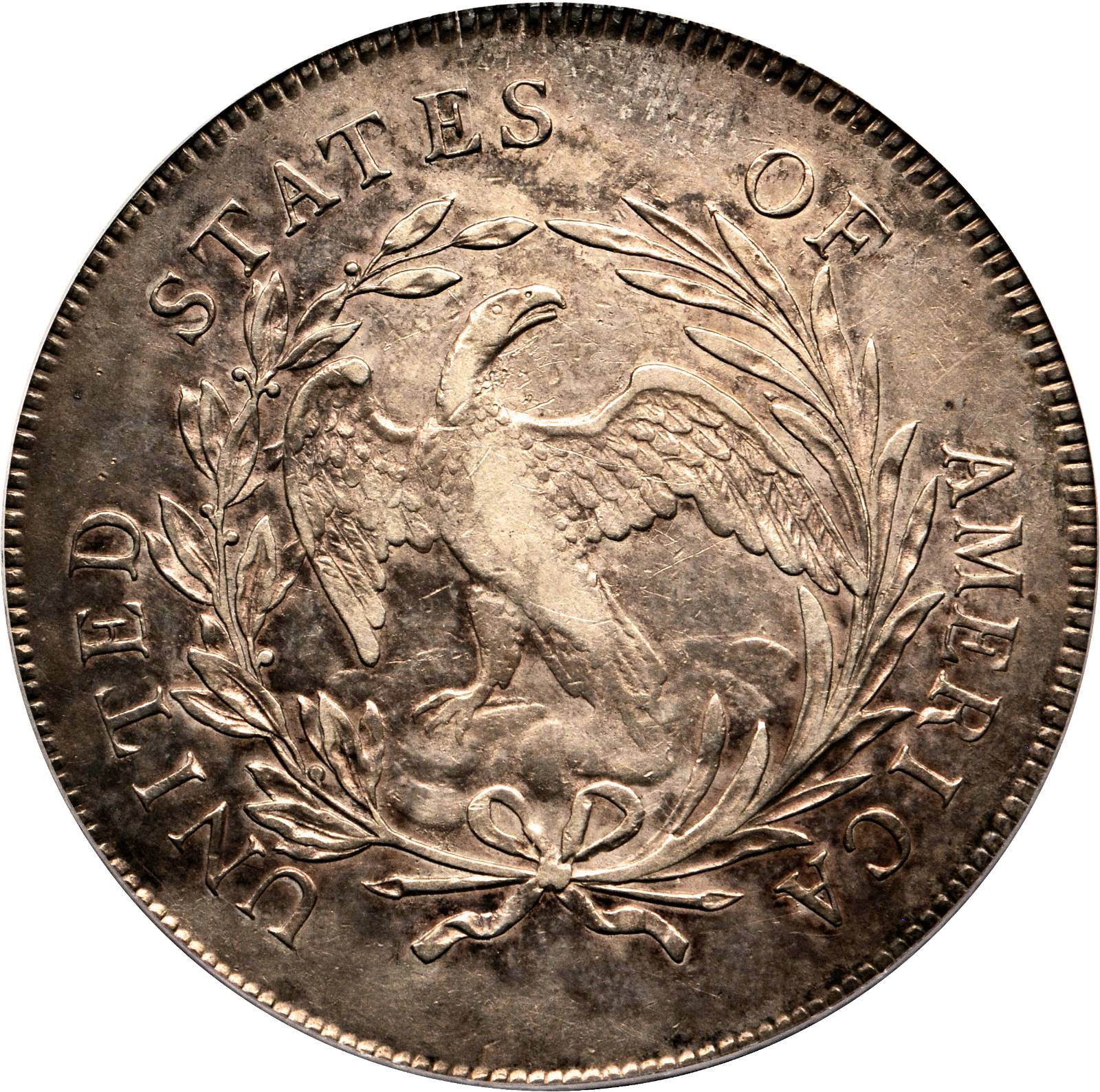 1796 $1  Small Date, Small Letters, B-1, BB-66 AU50 thumbnail 25