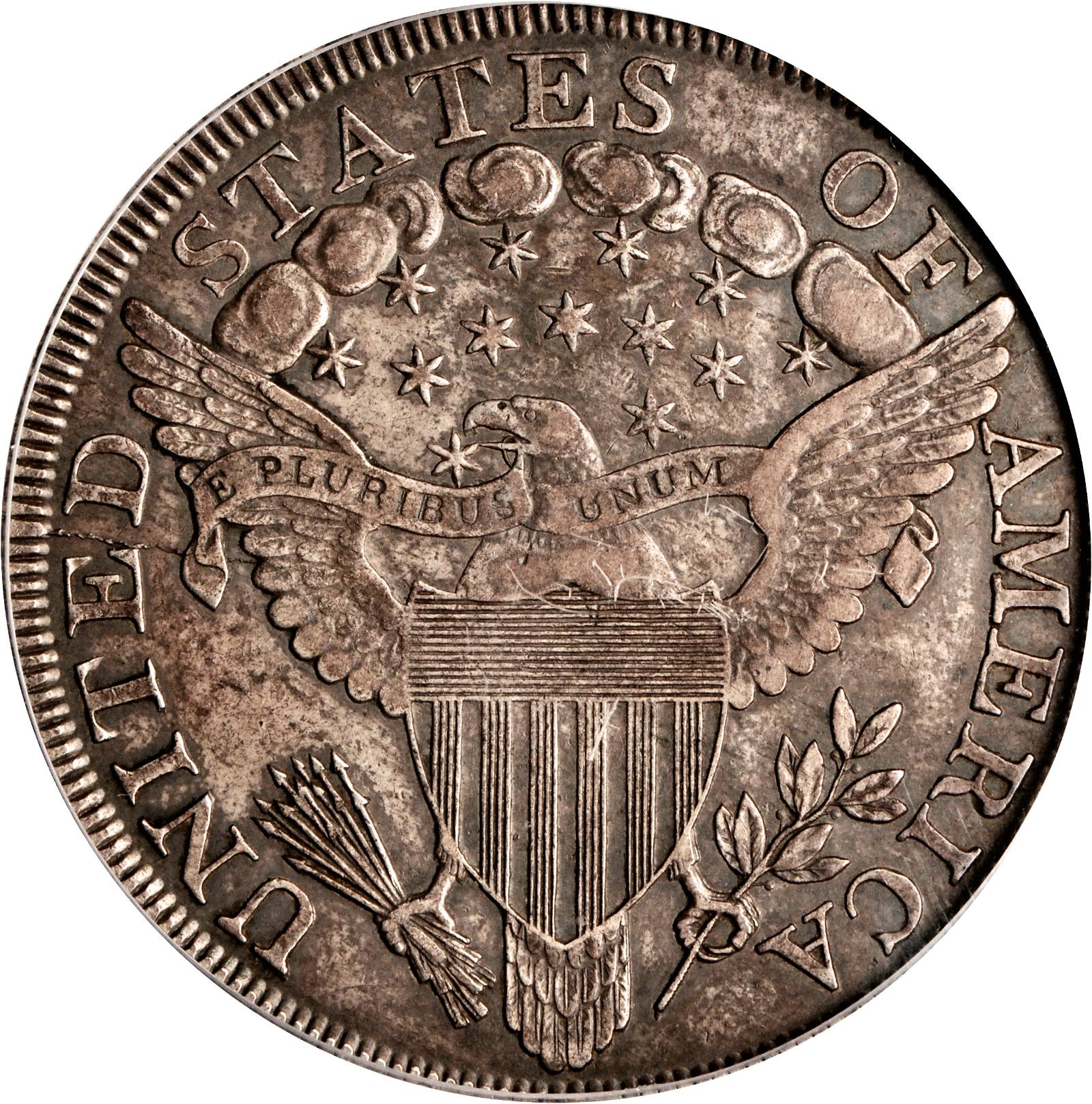 1799 $1  7x6 Stars, B-18, BB-154 AG3 thumbnail 19