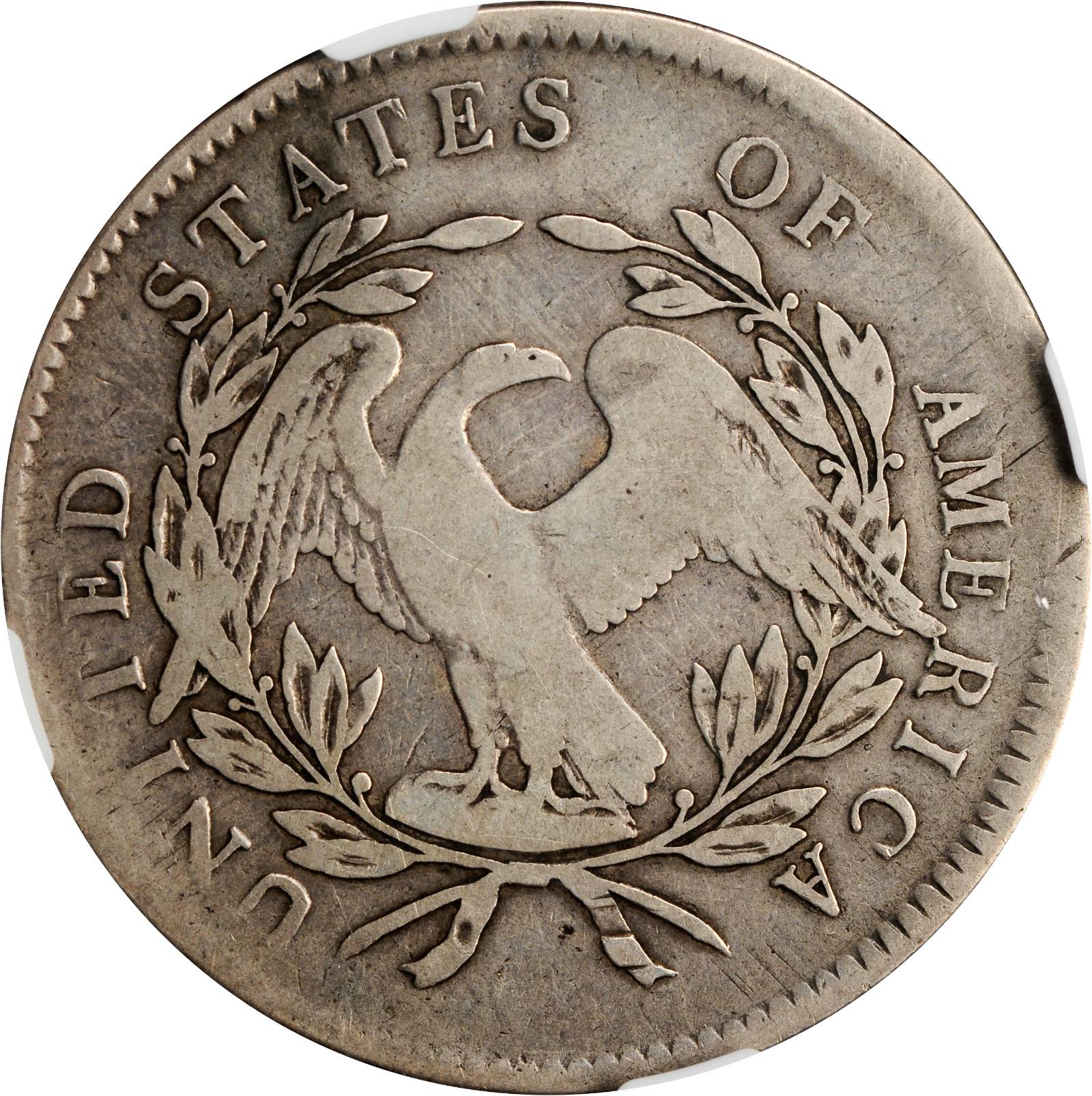 1795 $1  Flowing Hair, 3 Leaves, B-6, BB-25 P1 thumbnail 12