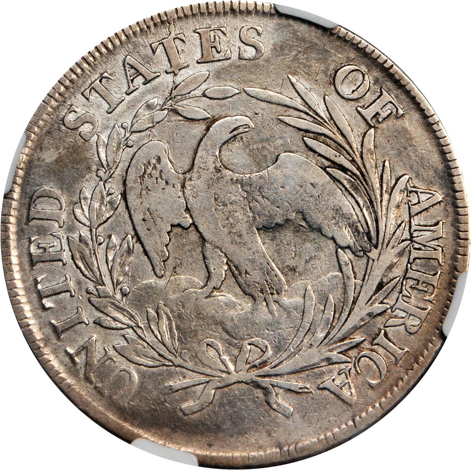 1798 $1  Small Eagle, 13 Stars Obverse, B-1, BB-82 AG3 thumbnail 19