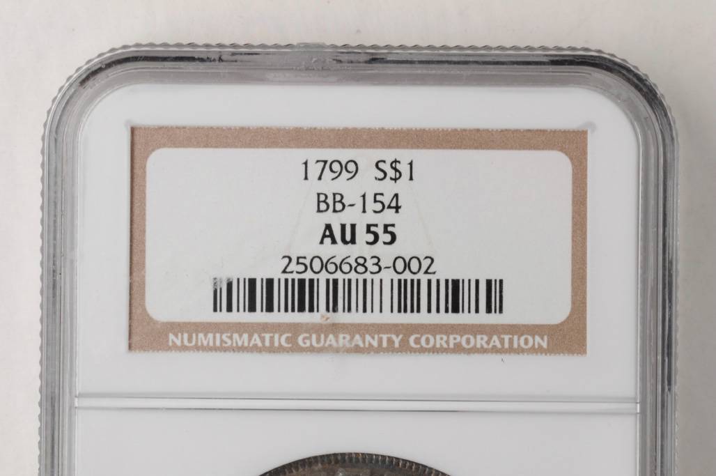1799 $1  7x6 Stars, B-18, BB-154 MS60 thumbnail 16