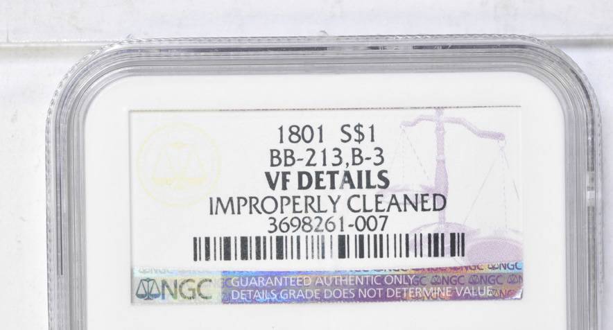 1801 $1  B-3, BB-213 P1 thumbnail 3