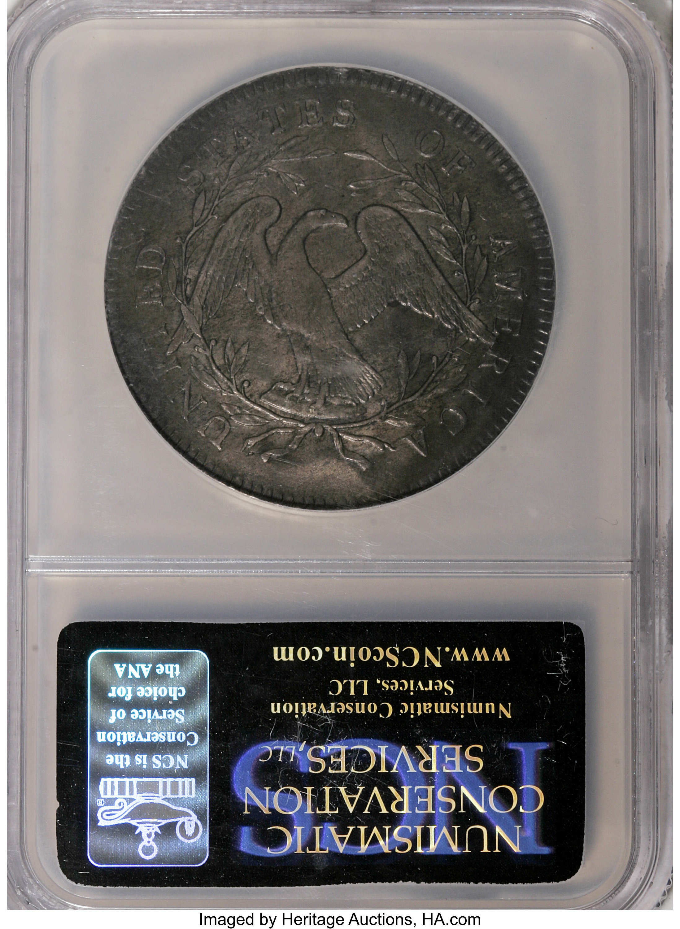 1795 $1  Flowing Hair, 2 Leaves, B-9, BB-13 MS66 thumbnail 20
