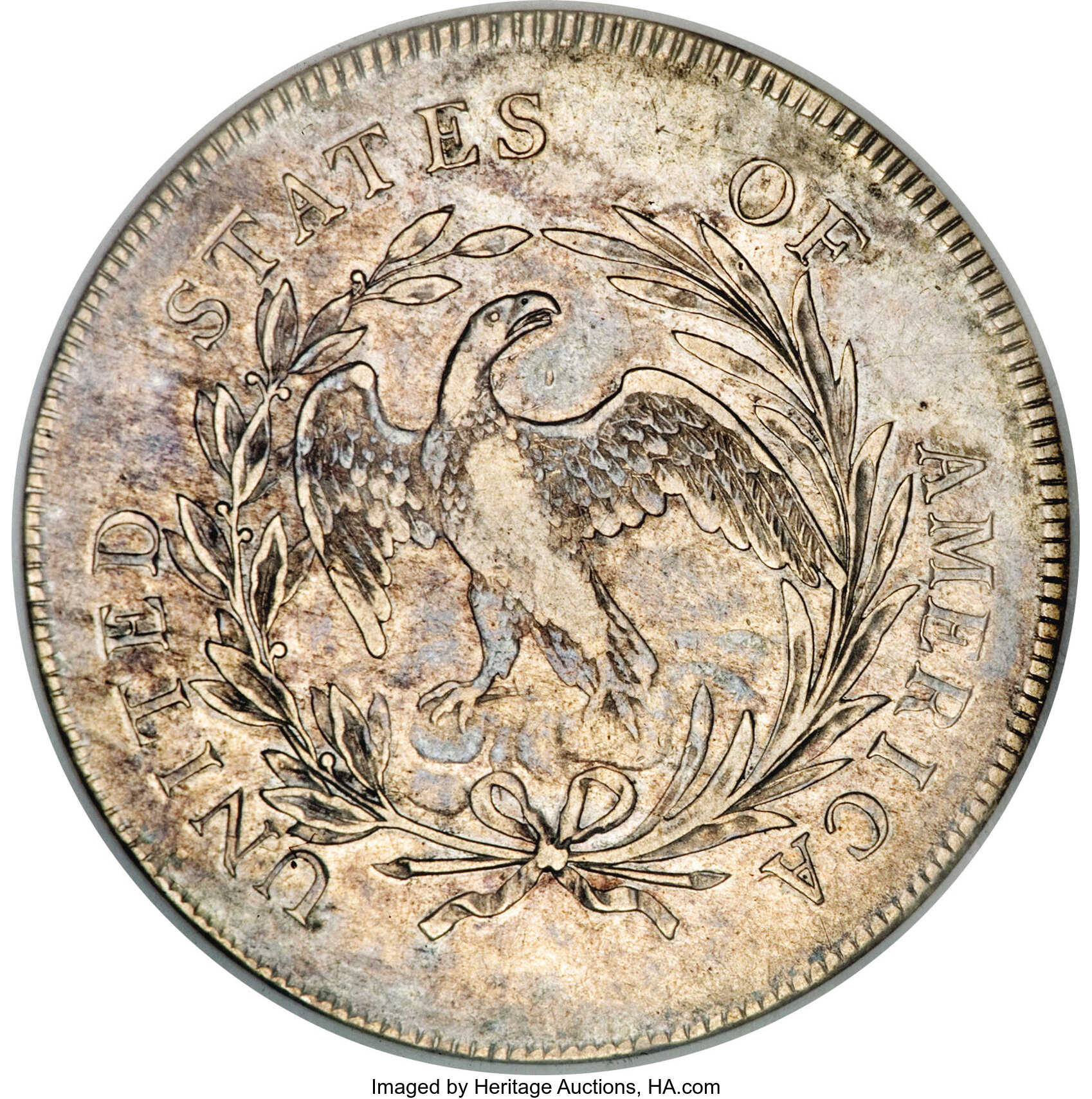 1796 $1  Small Date, Small Letters, B-1, BB-66 XF40 thumbnail 9