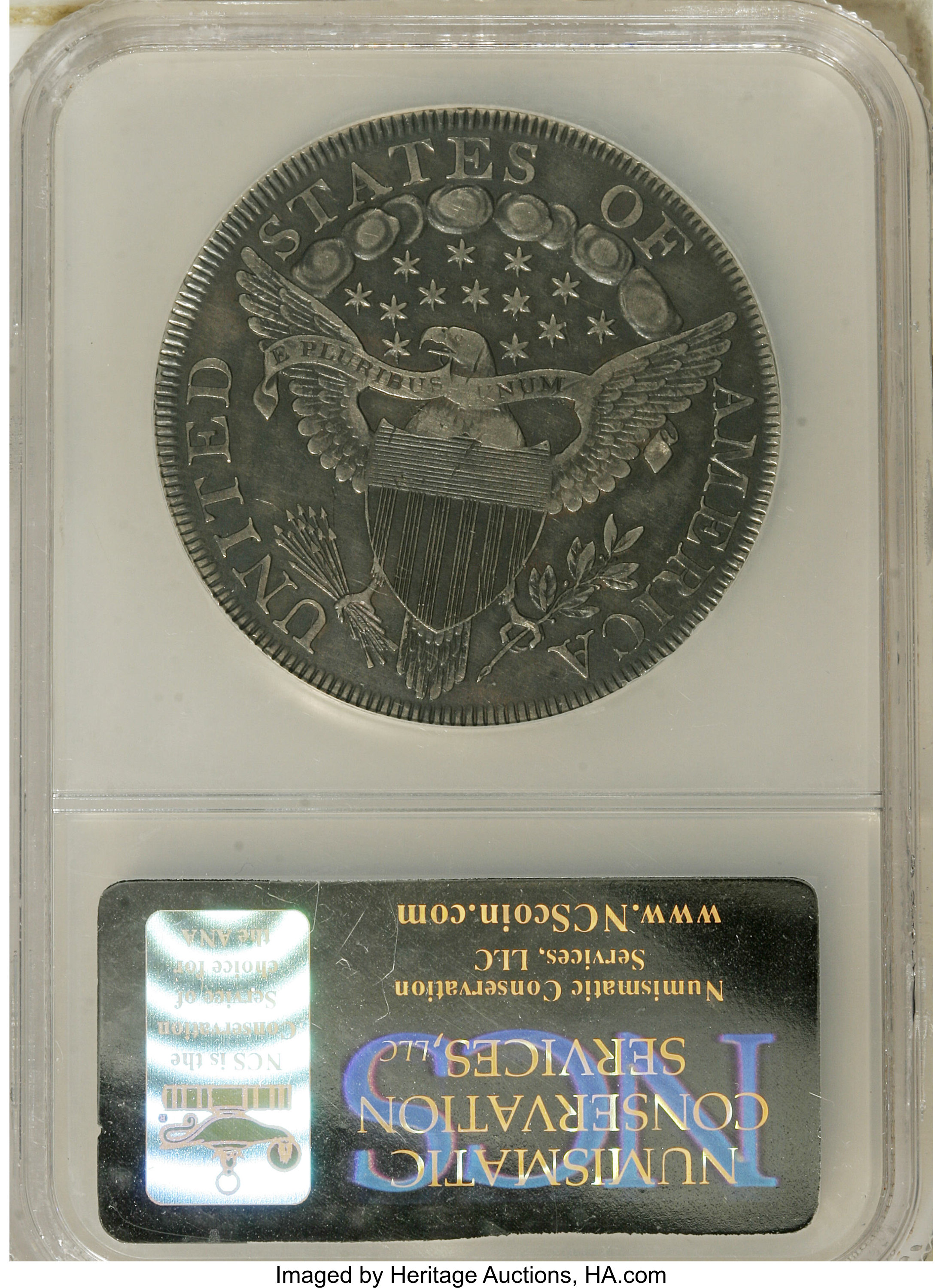 1798 $1  Large Eagle, Pointed 9, 5 Berries, B-10, BB-109 AG3 CAC thumbnail 25