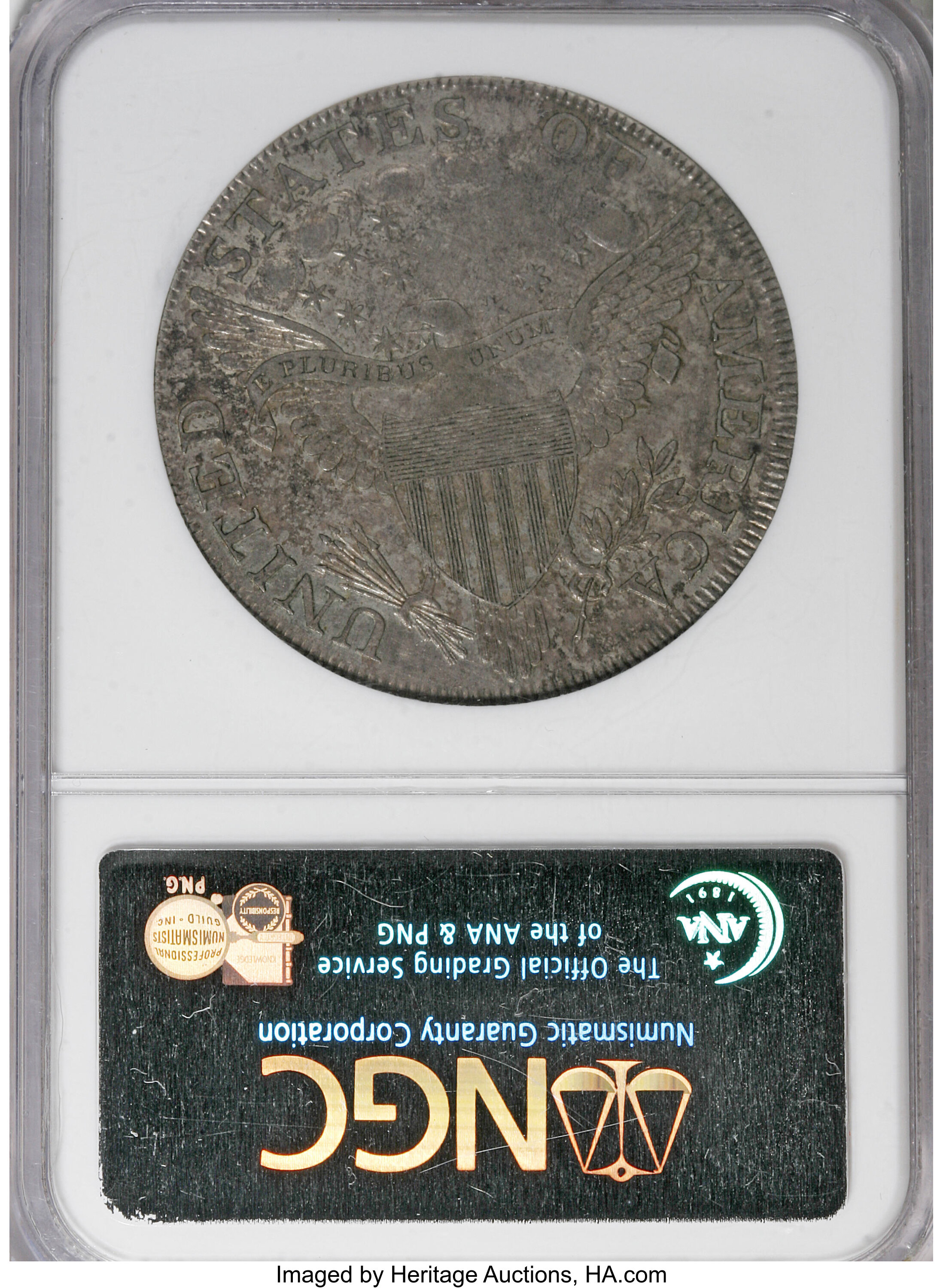 1798 $1  Large Eagle, Pointed 9, Close Date, B-31, BB-115 MS60 thumbnail 10