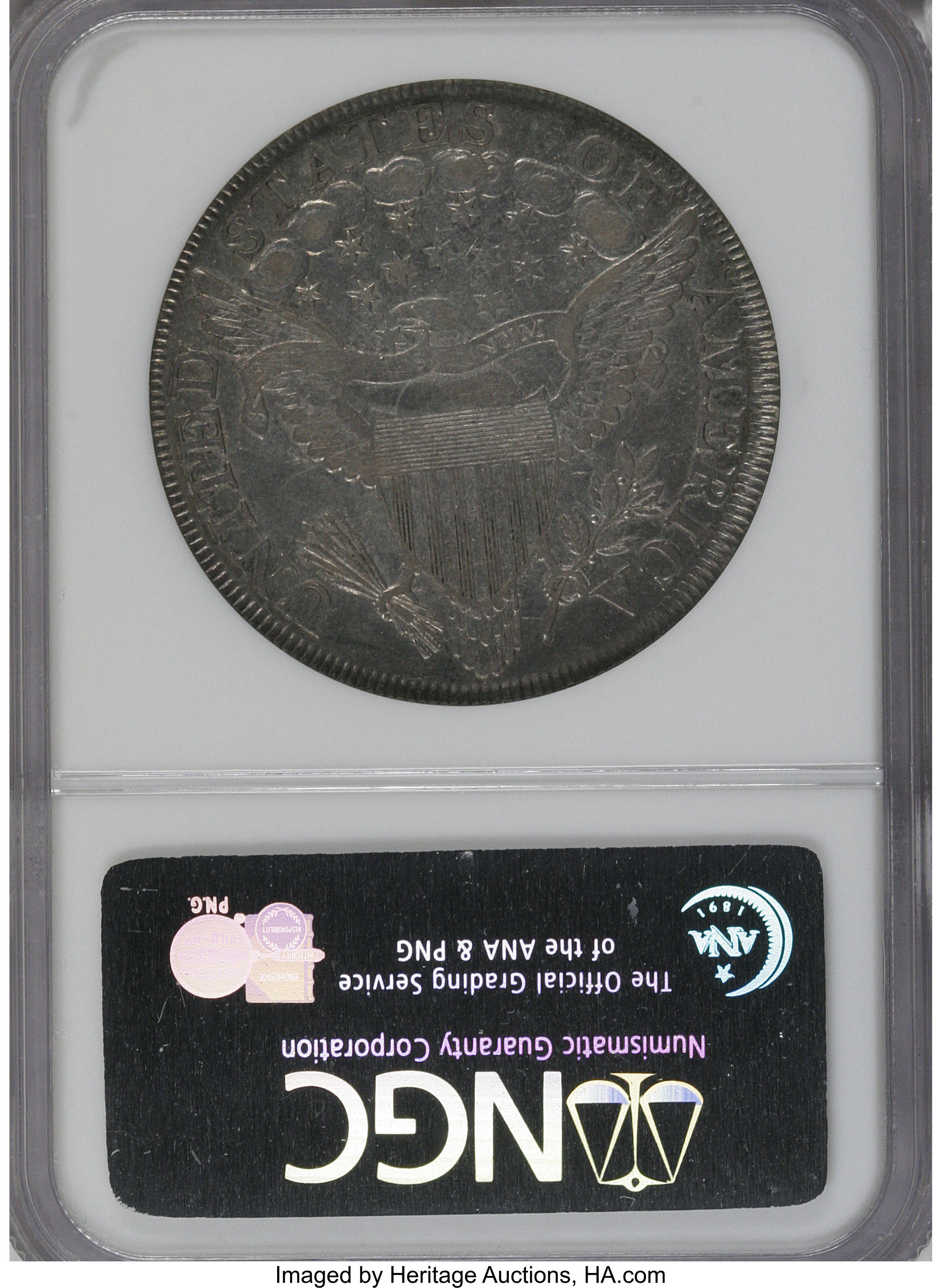 1799 $1  7x6 Stars, B-19, BB-155 VG10 thumbnail 15