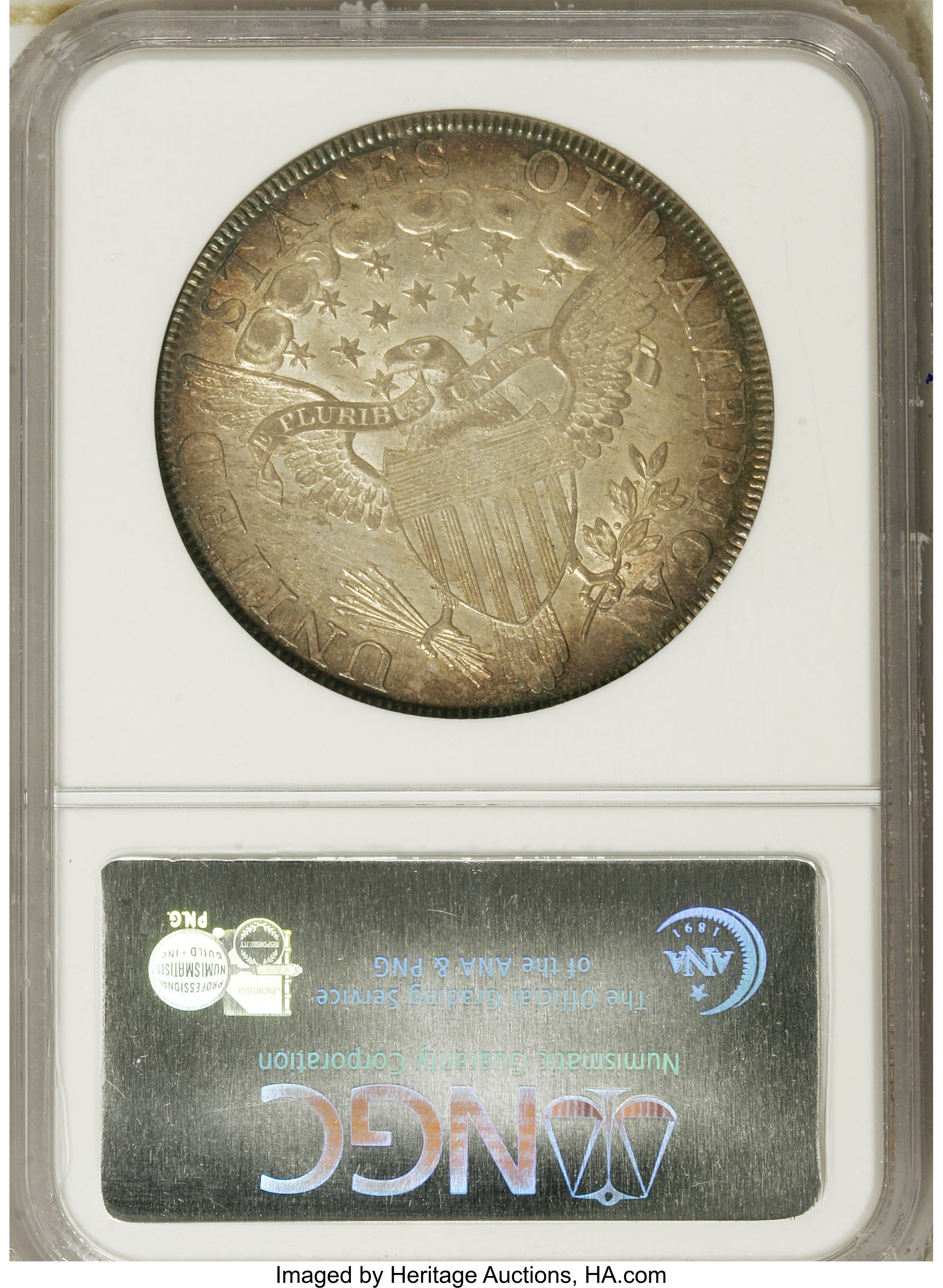 1800 $1  Wide Date, Low 8, AMERICAI MS60 thumbnail 13
