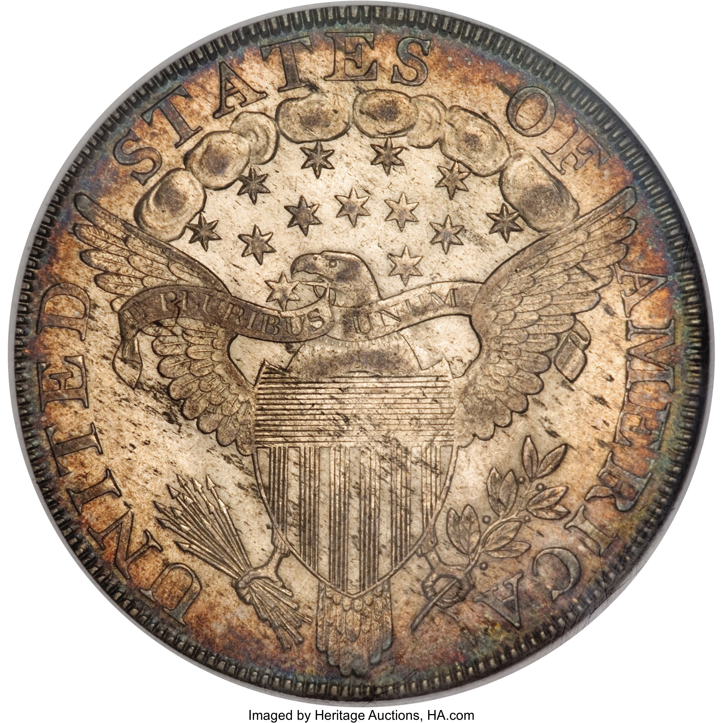1800 $1  Wide Date, Low 8, AMERICAI MS60 thumbnail 14