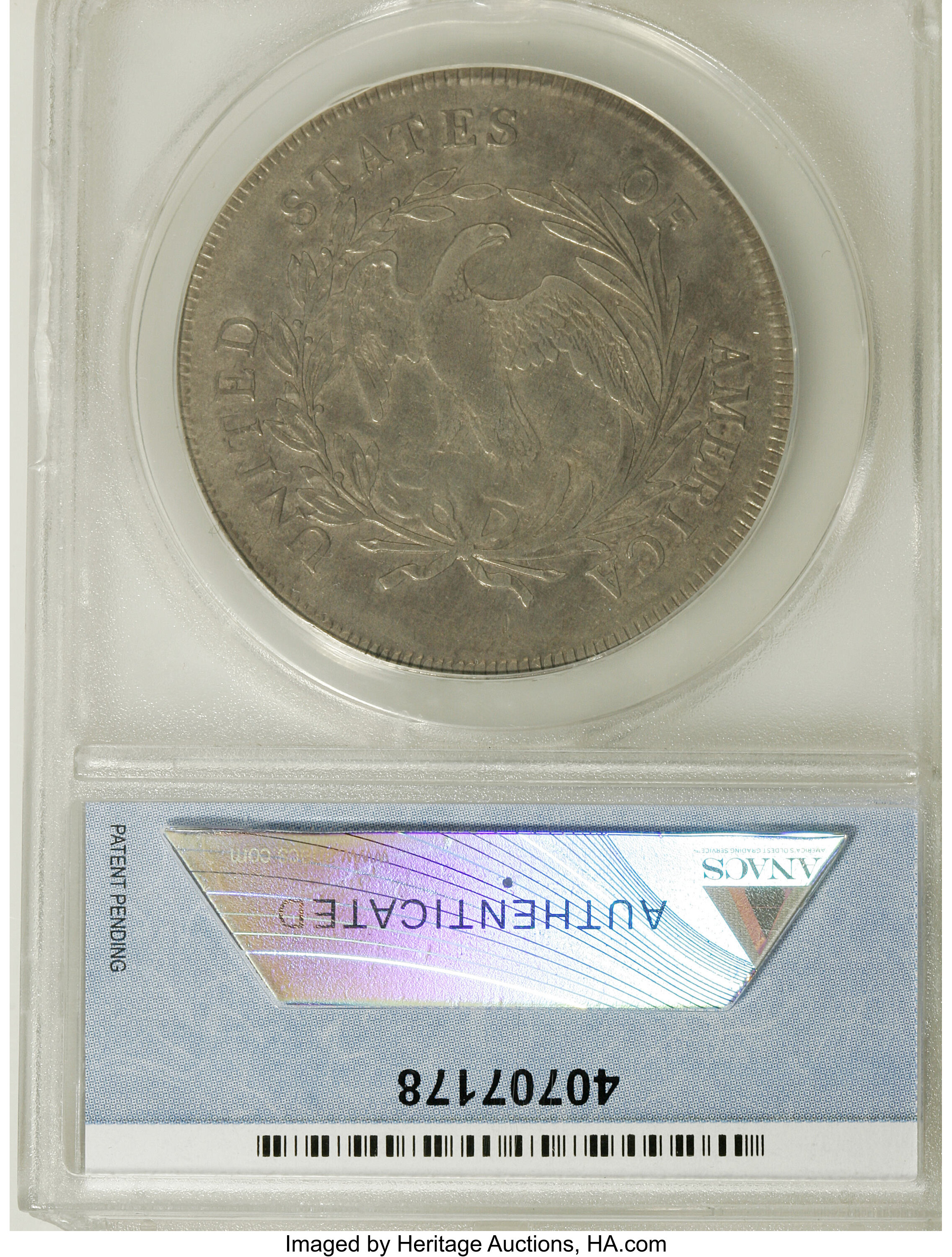 1796 $1  Small Date, Small Letters, B-2, BB-63 VF30 thumbnail 14