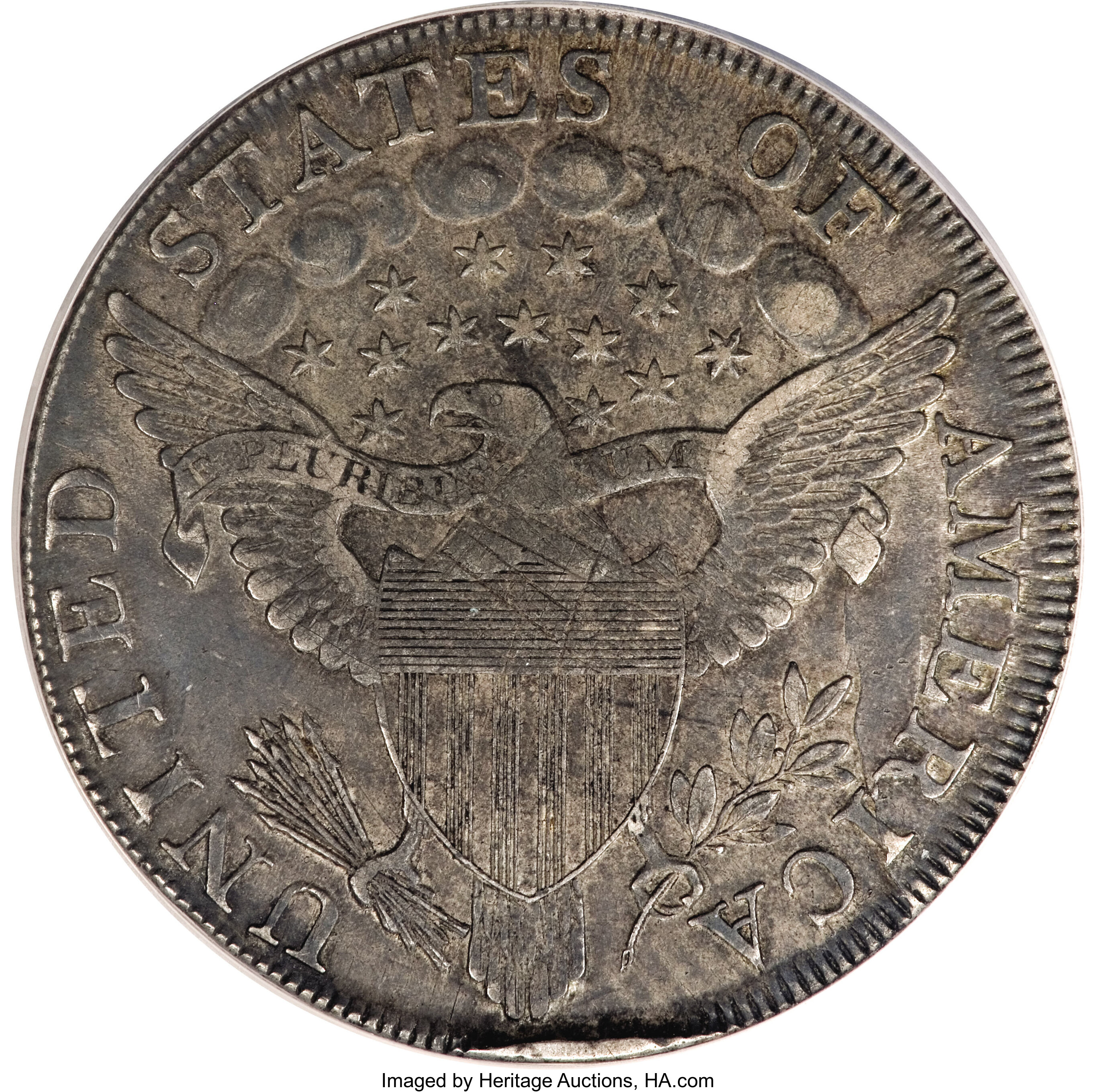 1798 $1  Large Eagle, Pointed 9, Wide Date, B-20, BB-102 G6 thumbnail 21