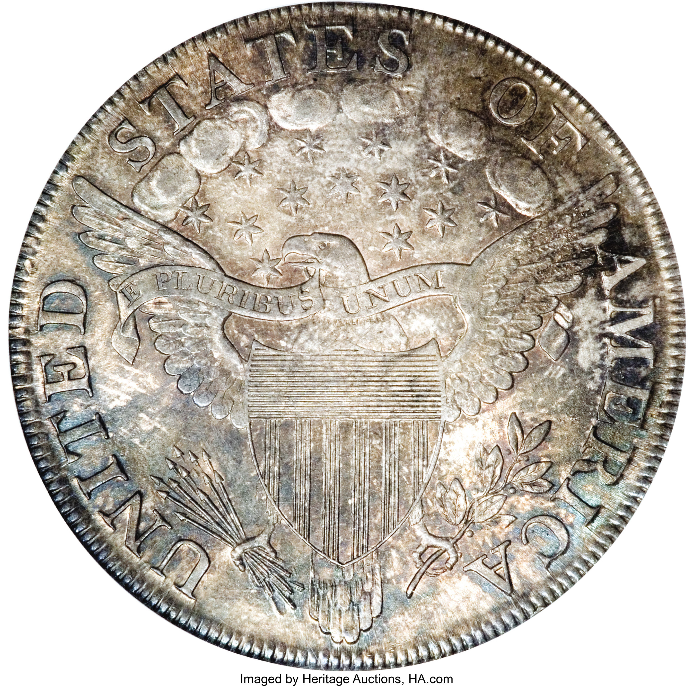 1803 $1  Small 3, B-5, BB-252 MS61 thumbnail 3