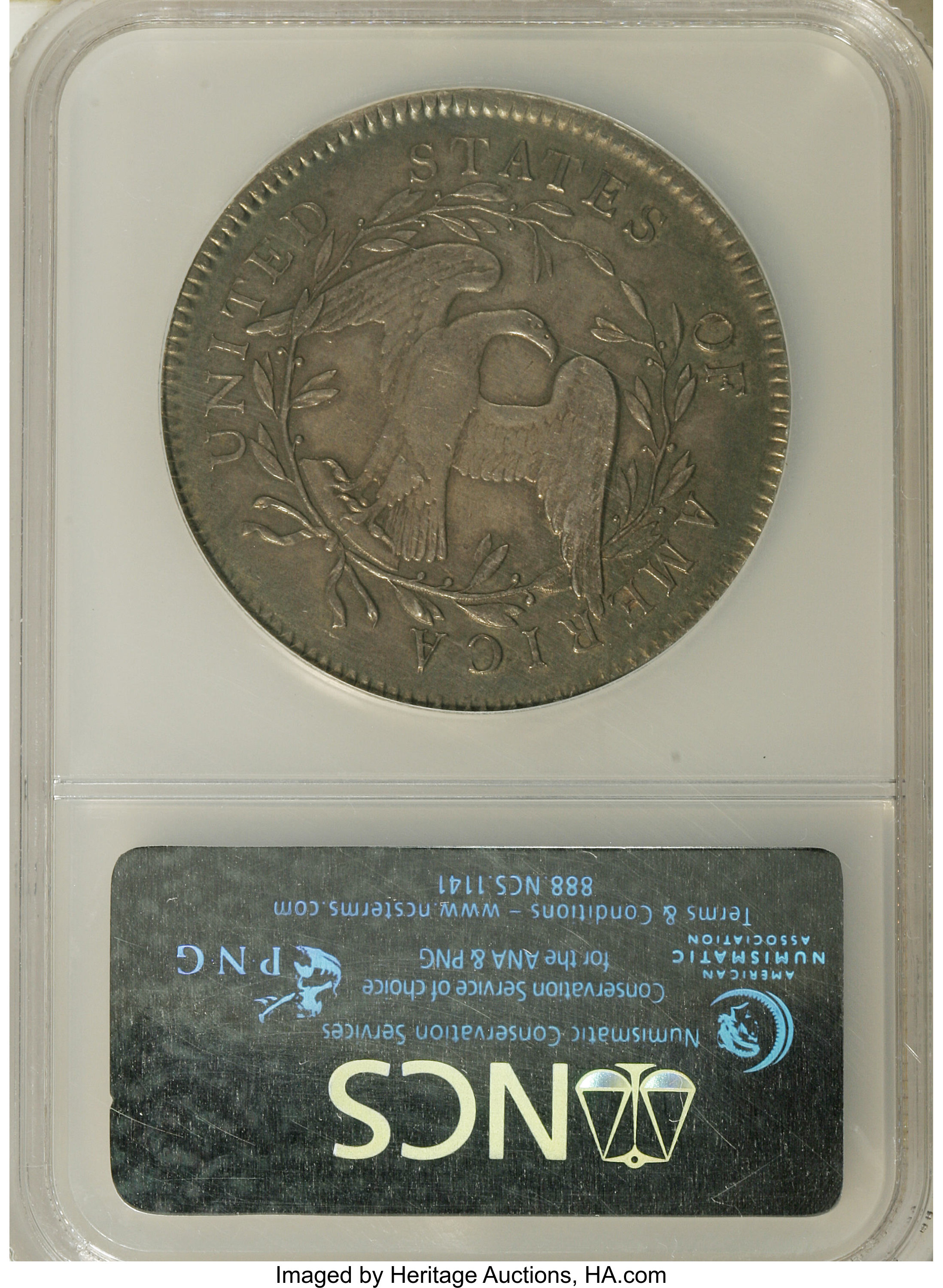 1795 $1  Flowing Hair, 2 Leaves, B-2, BB-20 MS66 thumbnail 22