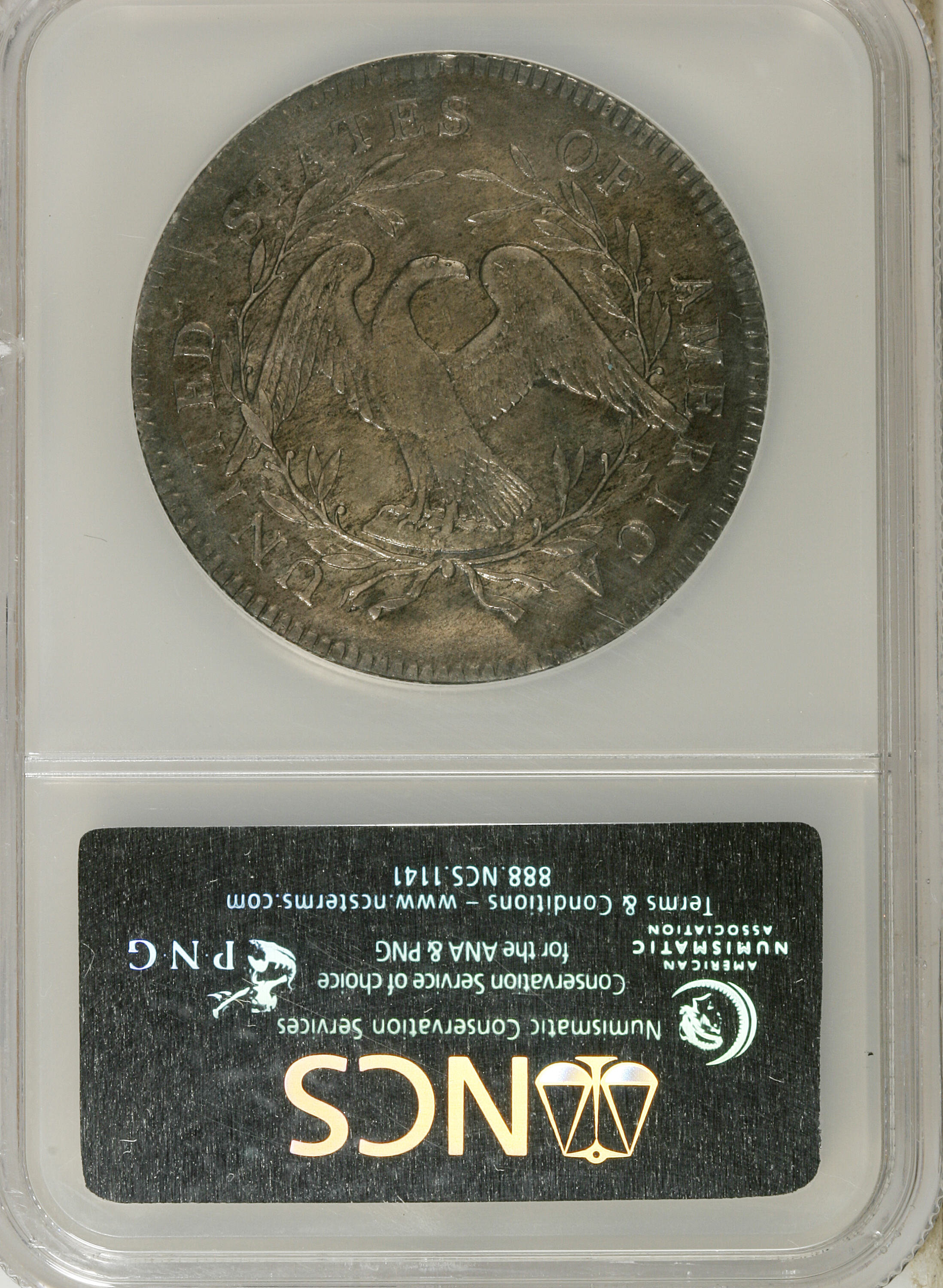 1795 $1  Flowing Hair, 2 Leaves, B-9, BB-13 MS66 thumbnail 16