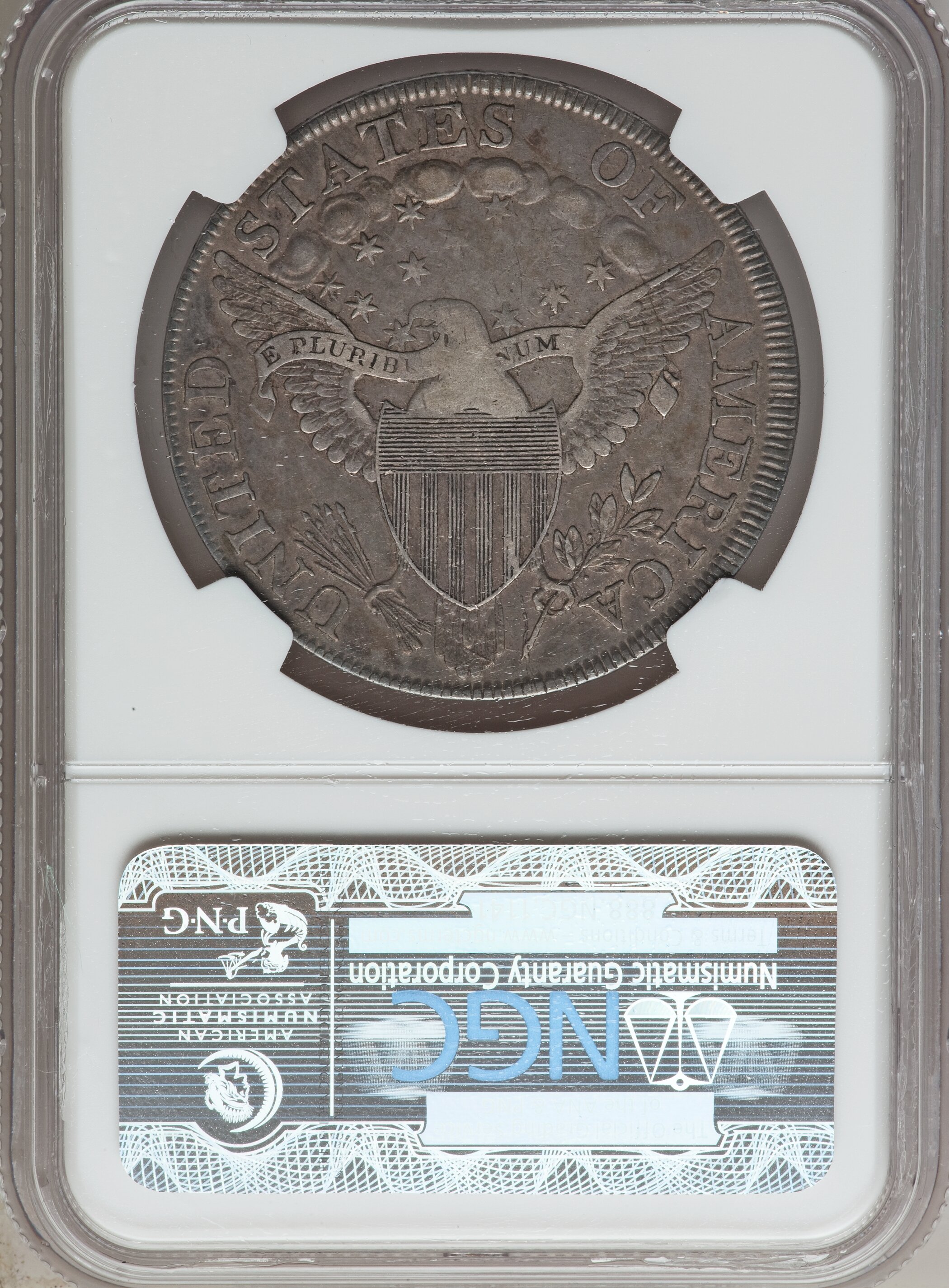 1798 $1  Large Eagle, Pointed 9, Close Date, B-26, BB-114 F15 thumbnail 17