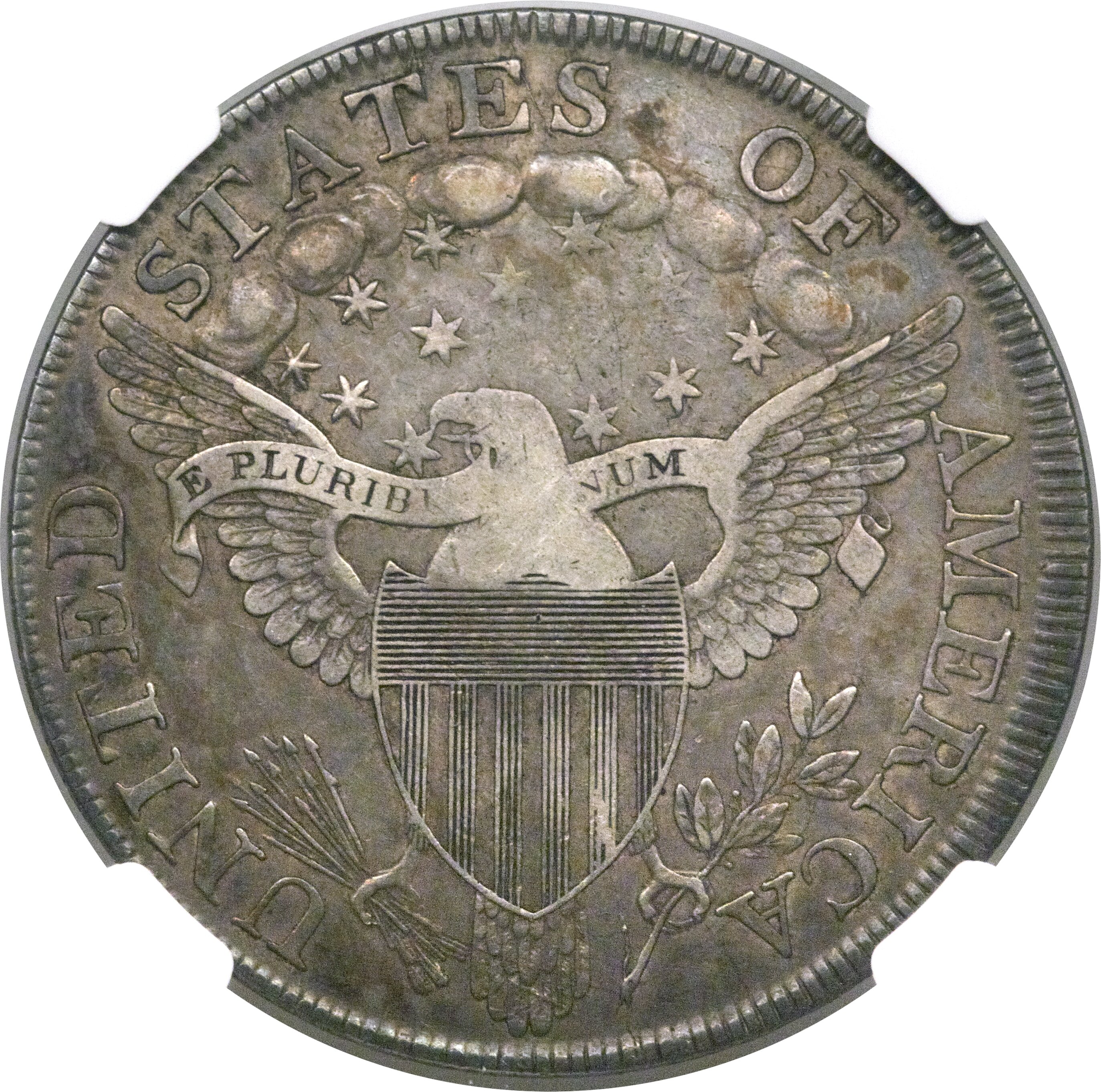 1798 $1  Large Eagle, Pointed 9, Close Date, B-26, BB-114 F15 thumbnail 18