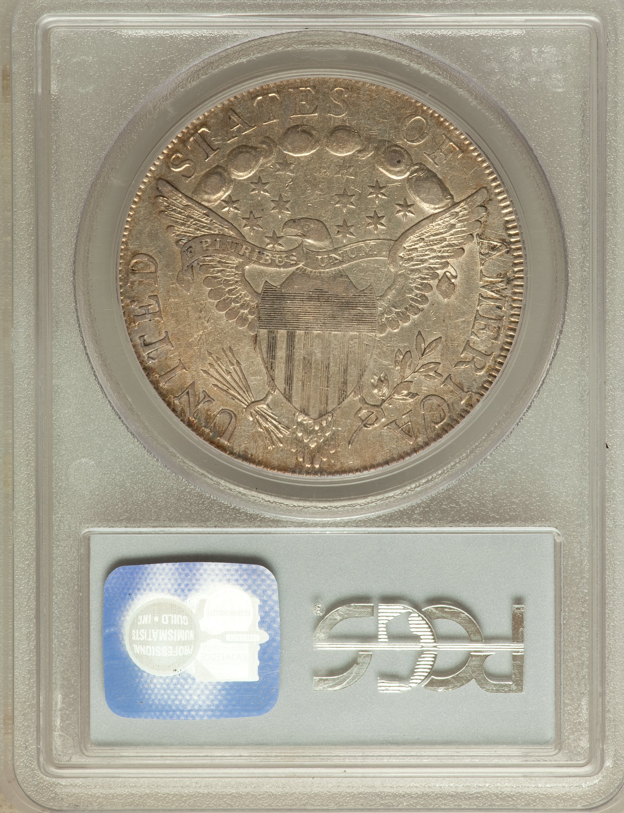 1798 $1  Large Eagle, Pointed 9, 10 Arrows, 5 Vertical Lines, B-17, BB-101 VG10 thumbnail 20