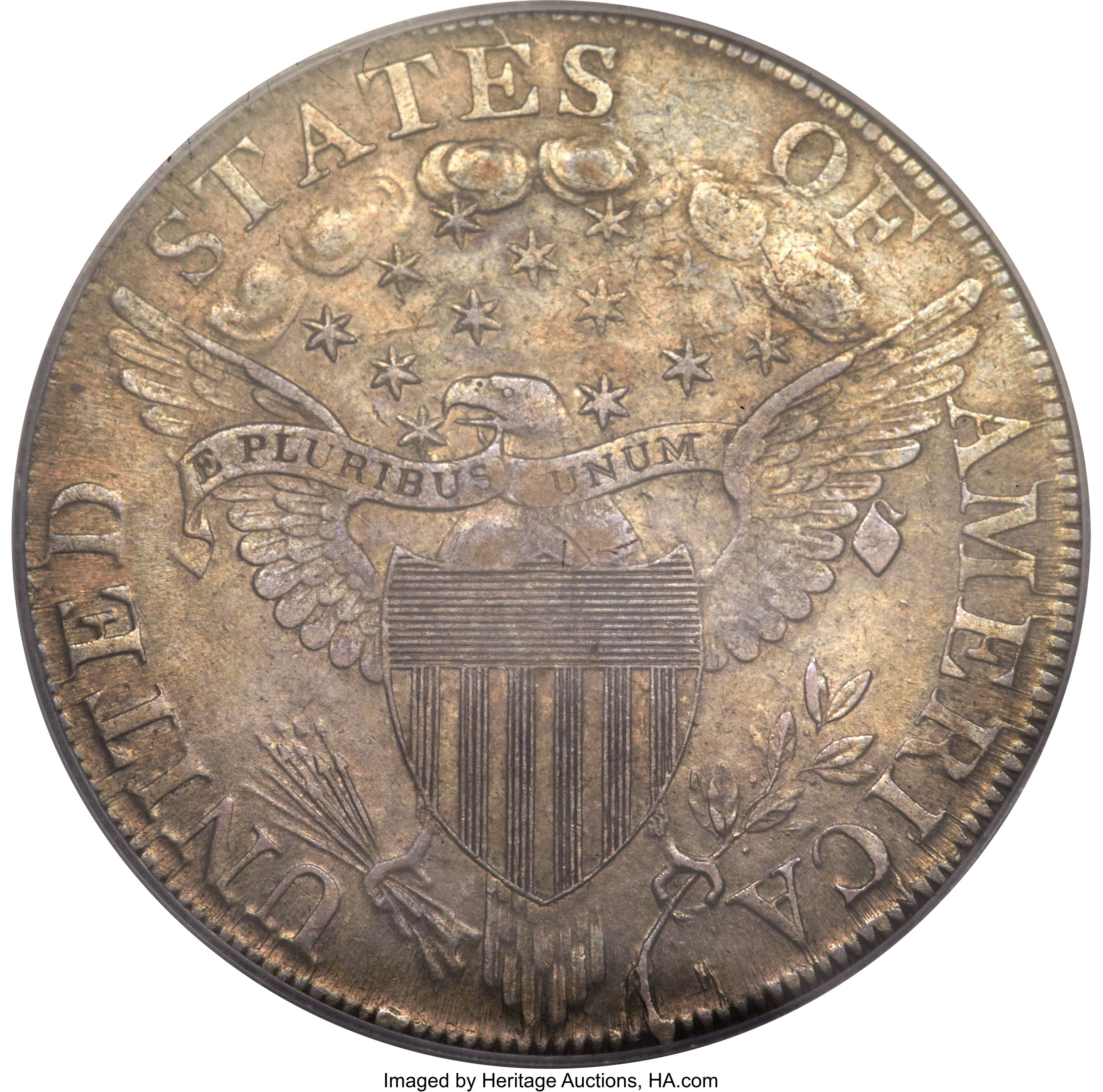 1799 $1  Irregular Date, 13 Stars MS60 thumbnail 18