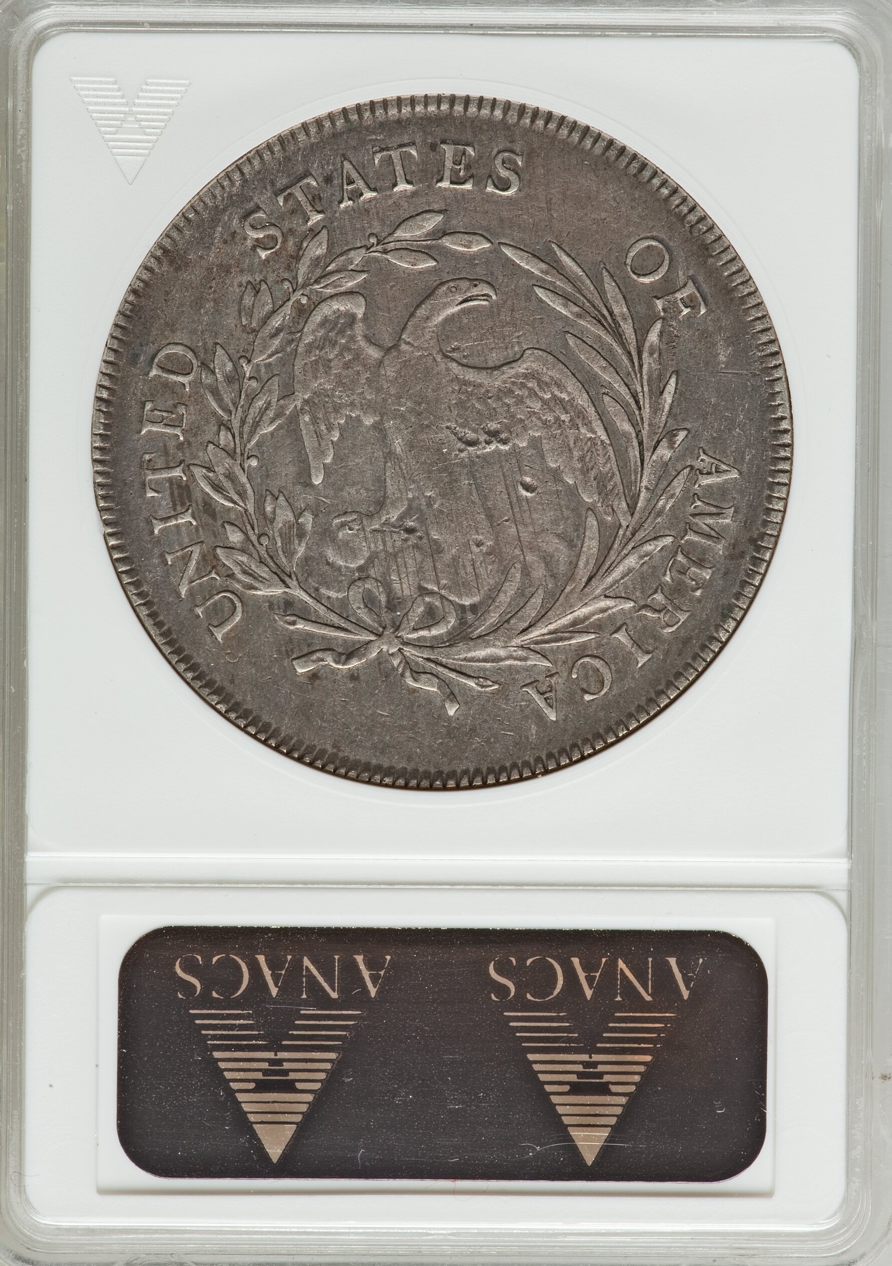 1796 $1  Small Date, Small Letters, B-1, BB-66 AG3 thumbnail 14