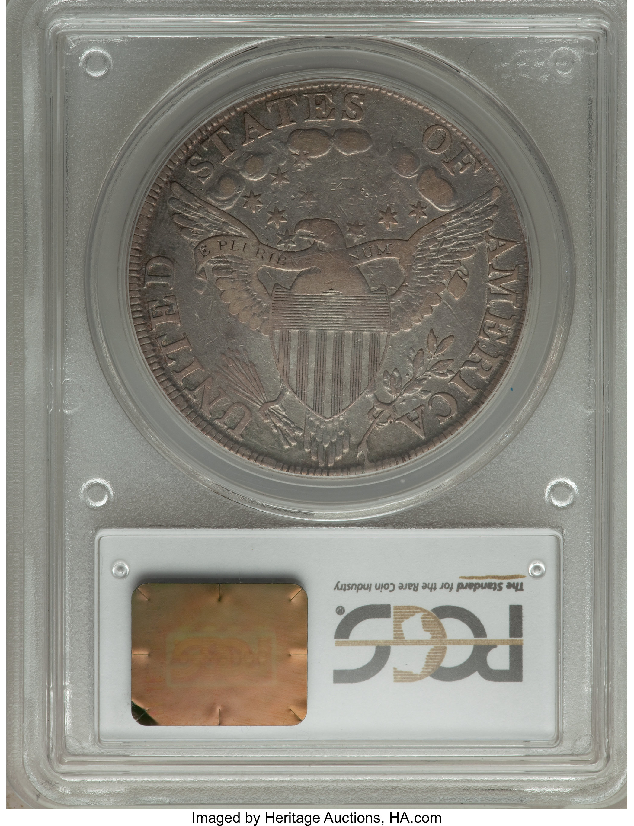 1798 $1  Large Eagle, Pointed 9, 5 Berries, B-24, BB-124 F12 CAC thumbnail 11