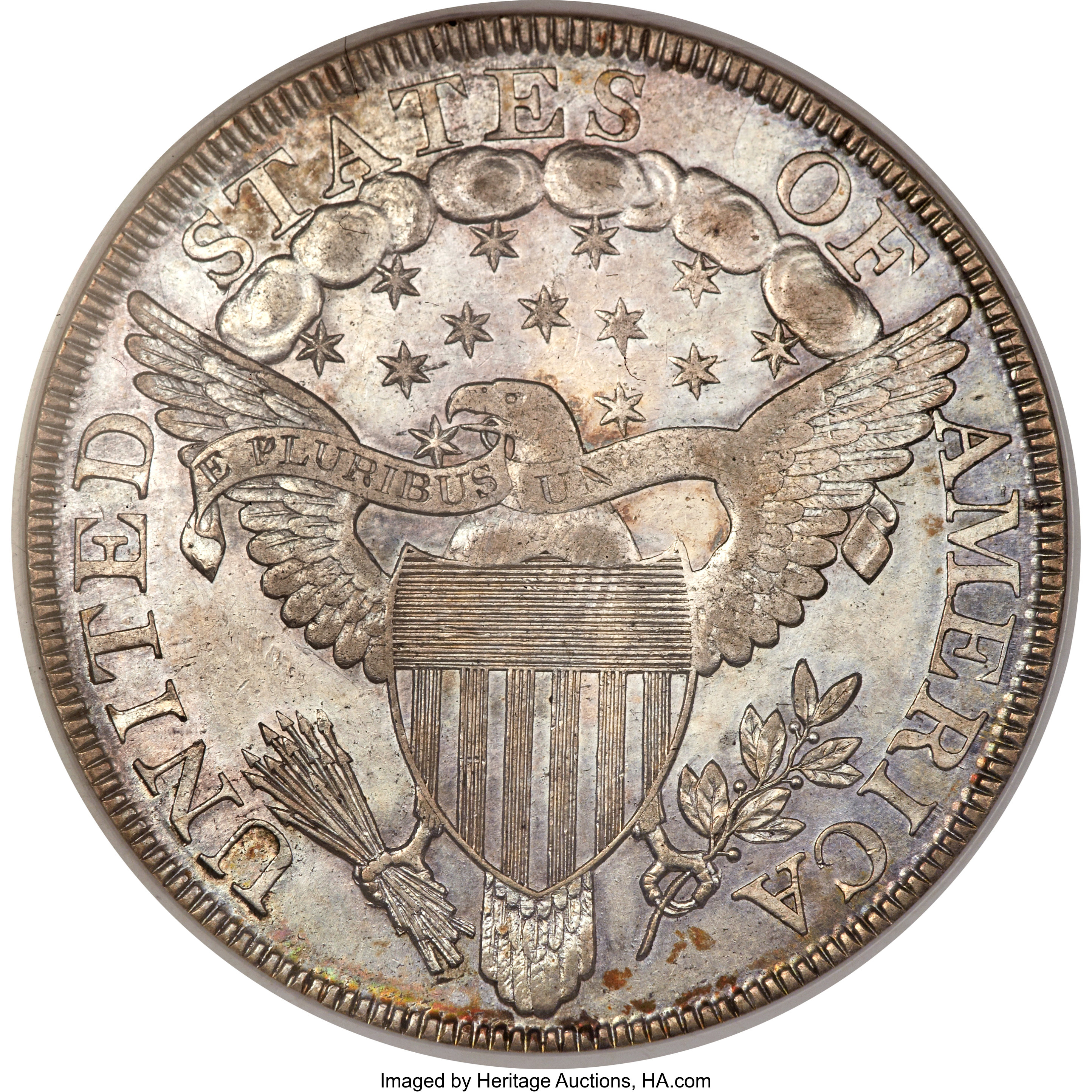 1799 $1  7x6 Stars, B-6, BB-162 MS64 thumbnail 7