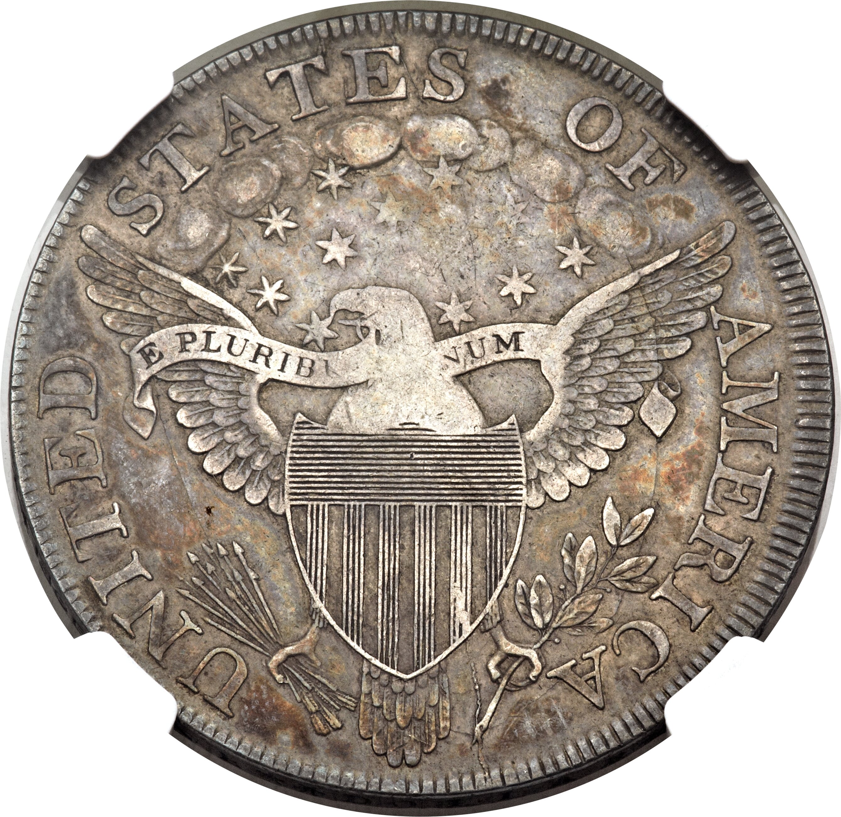 1798 $1  Large Eagle, Pointed 9, Close Date, B-26, BB-114 F15 thumbnail 14