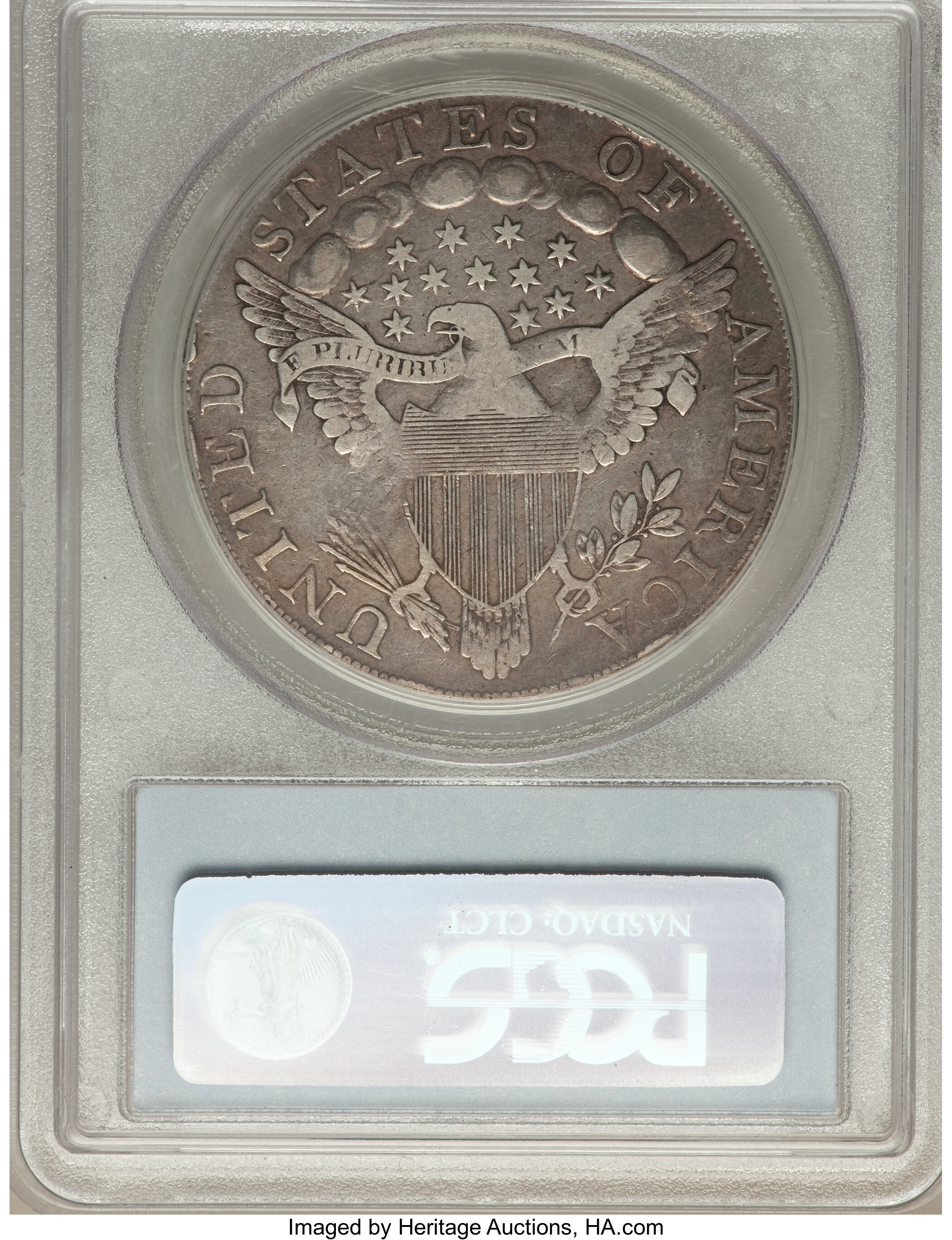 1798 $1  Large Eagle, Pointed 9, Close Date, B-9, BB-121 VF25 thumbnail 18