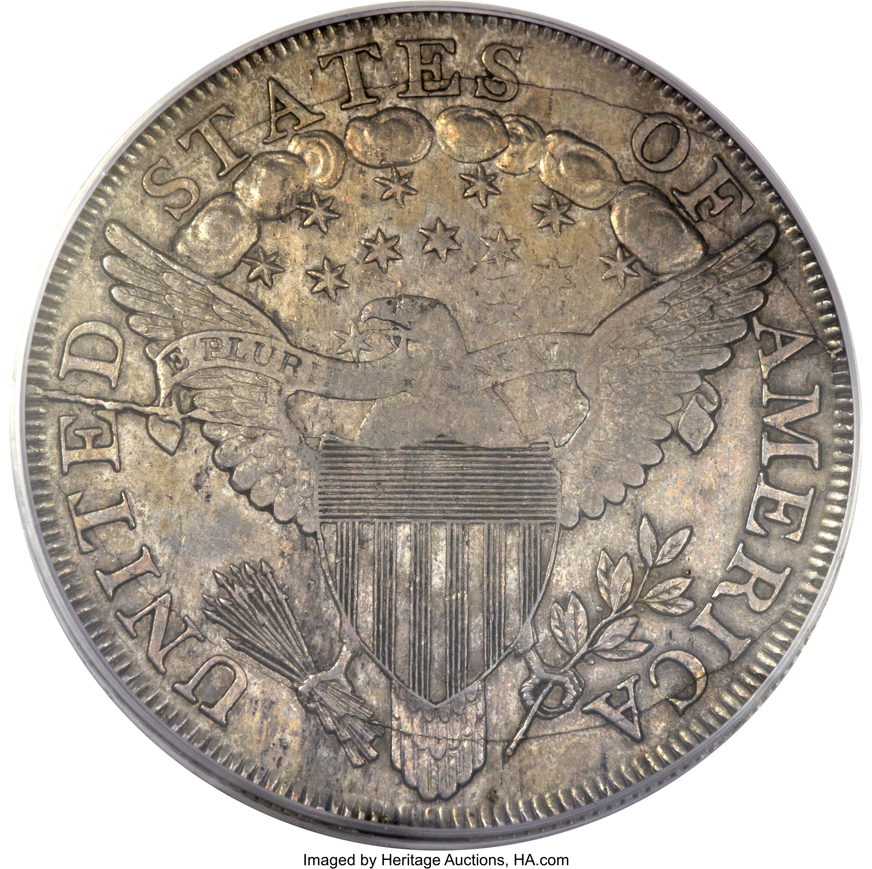 1799 $1  7x6 Stars, B-18, BB-154 VF35 CAC thumbnail 26