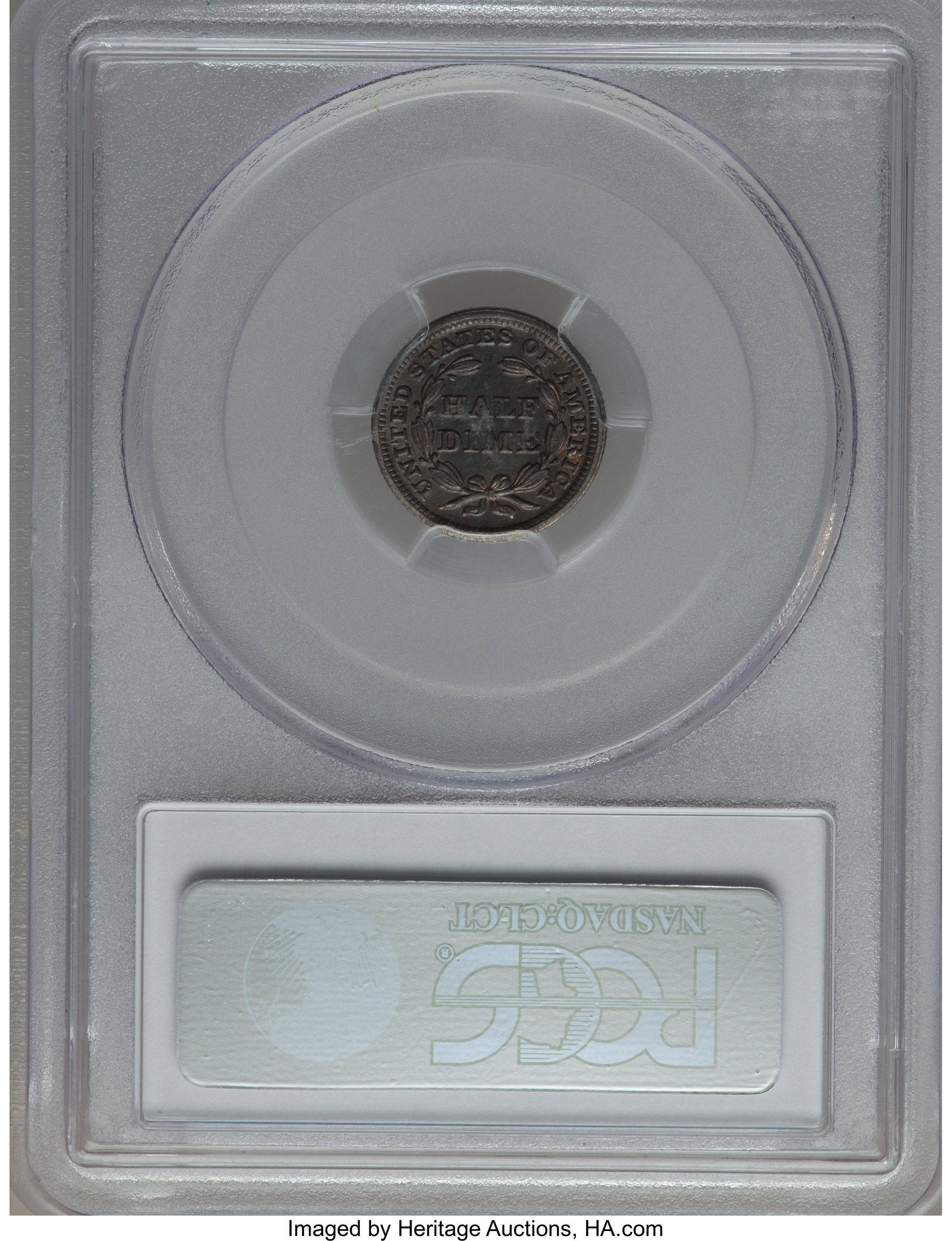 1845 H10c Repunched Date, FS-302 VF20 thumbnail 6