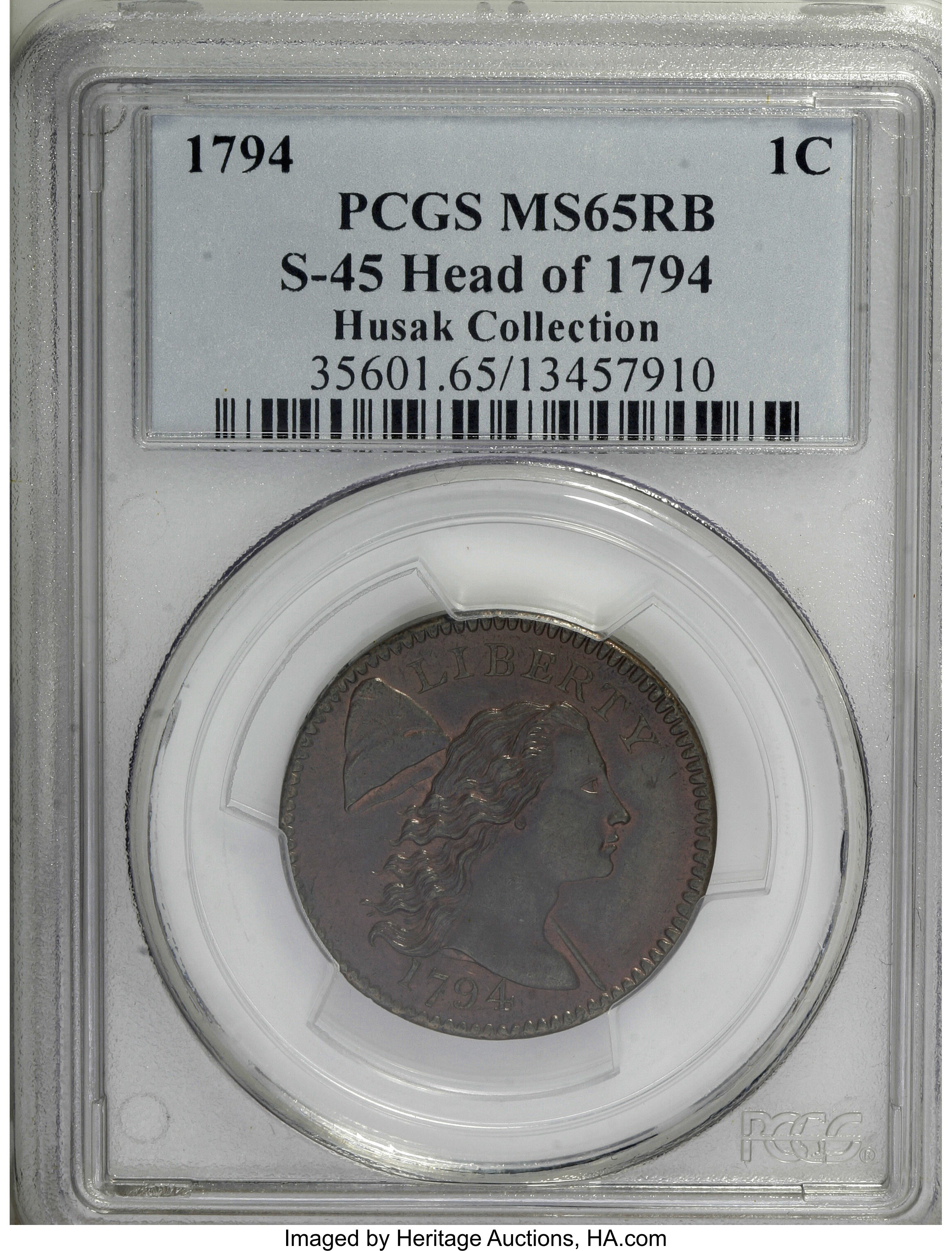 1794 1c Head of 1794 MS RB MS64 RB thumbnail 5