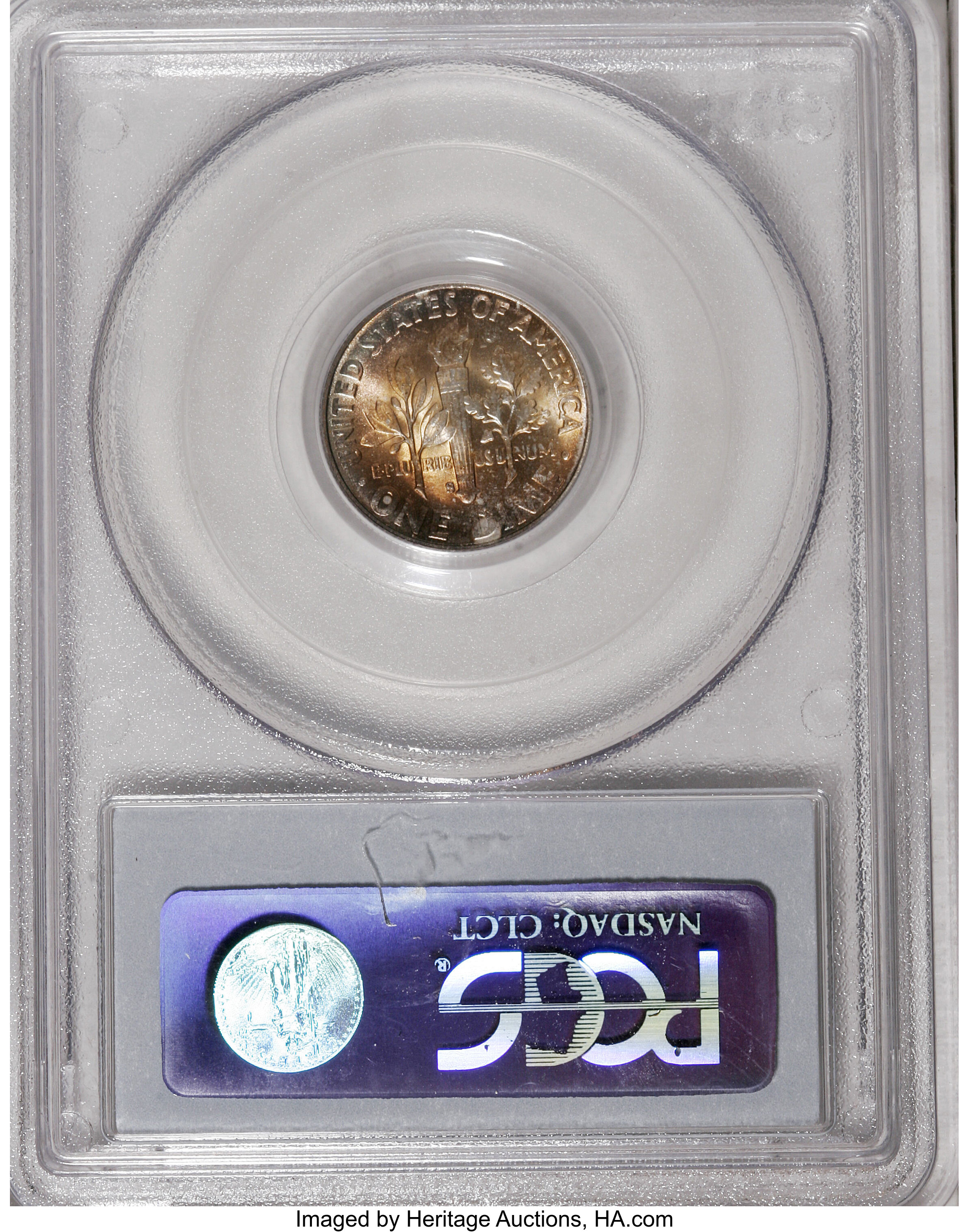 1950-S/S 10c S/Inverted S, FS-501 MS66 thumbnail 10