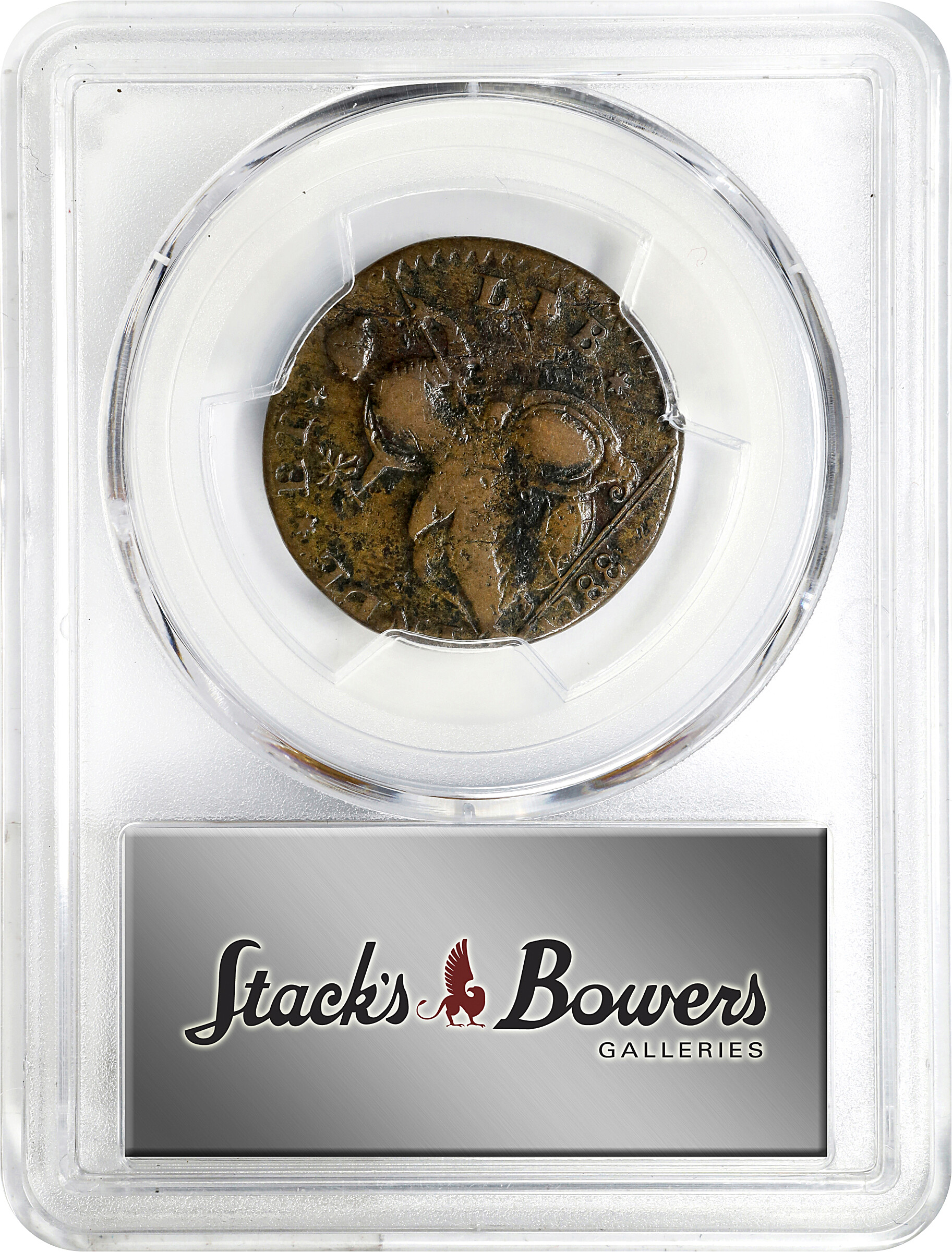 1788 Copper Connecticut, Mailed Bust Right MS BN VF25 BN thumbnail 4
