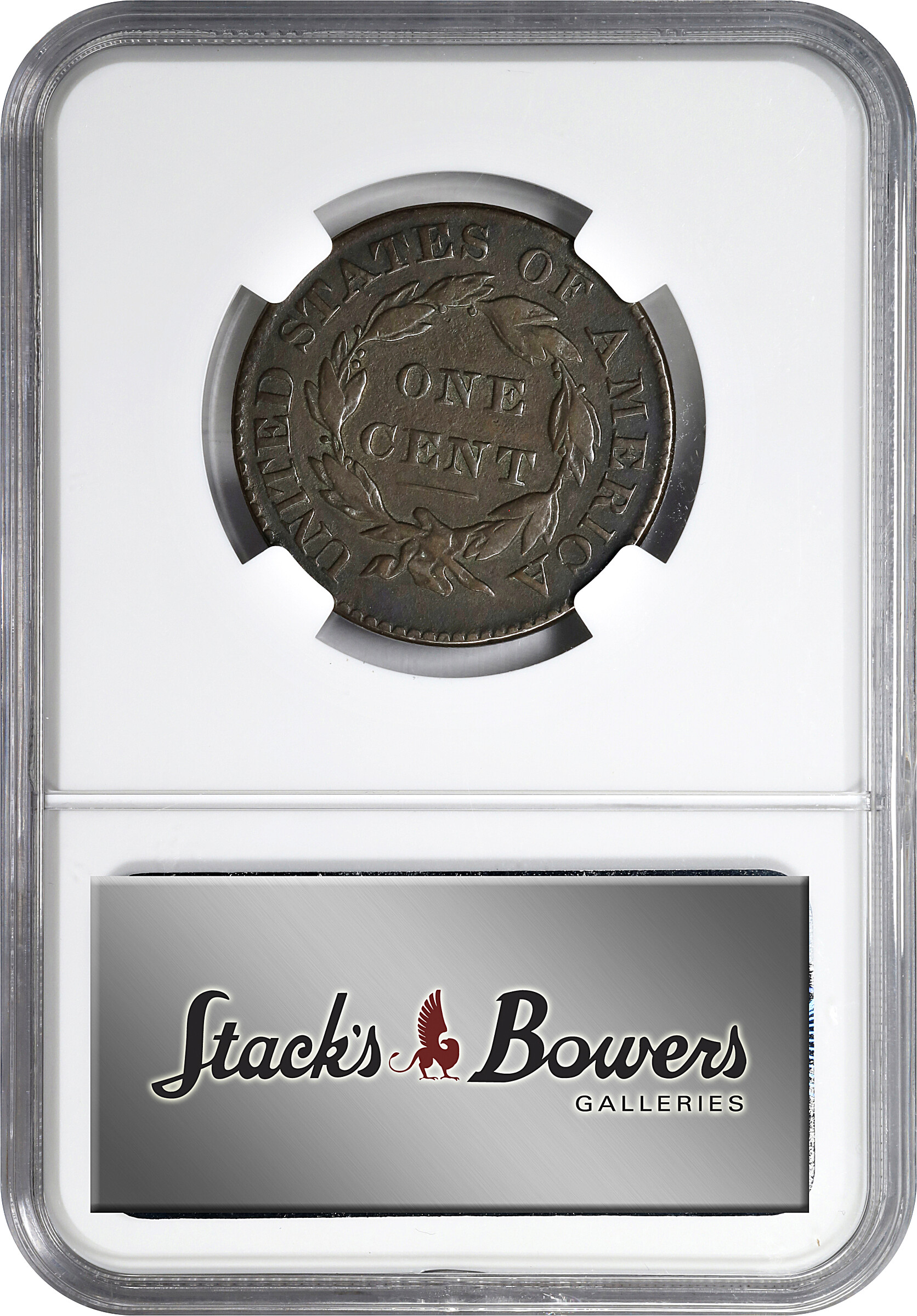 1828 1c Small Wide Date, N-10 MS BN VF30 BN thumbnail 6