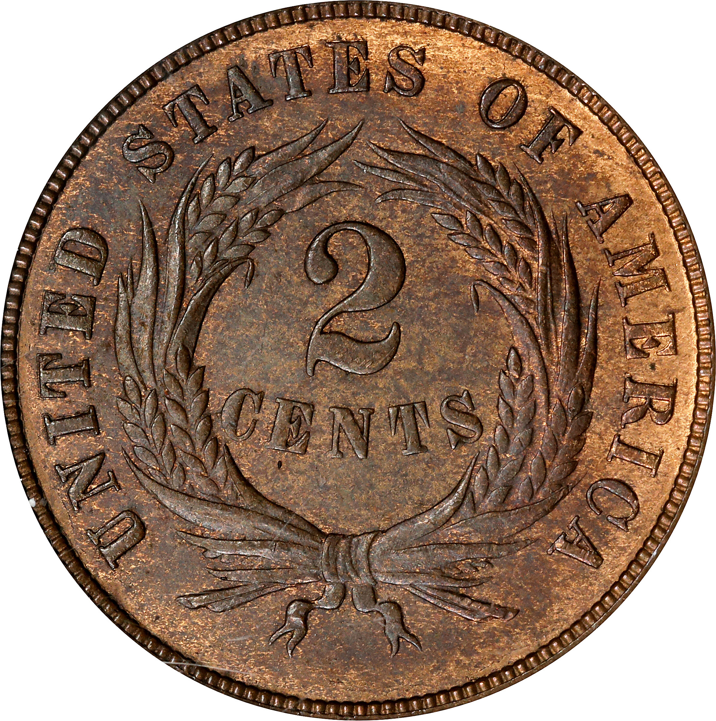 1870 2c MS RB MS63 RB thumbnail 4