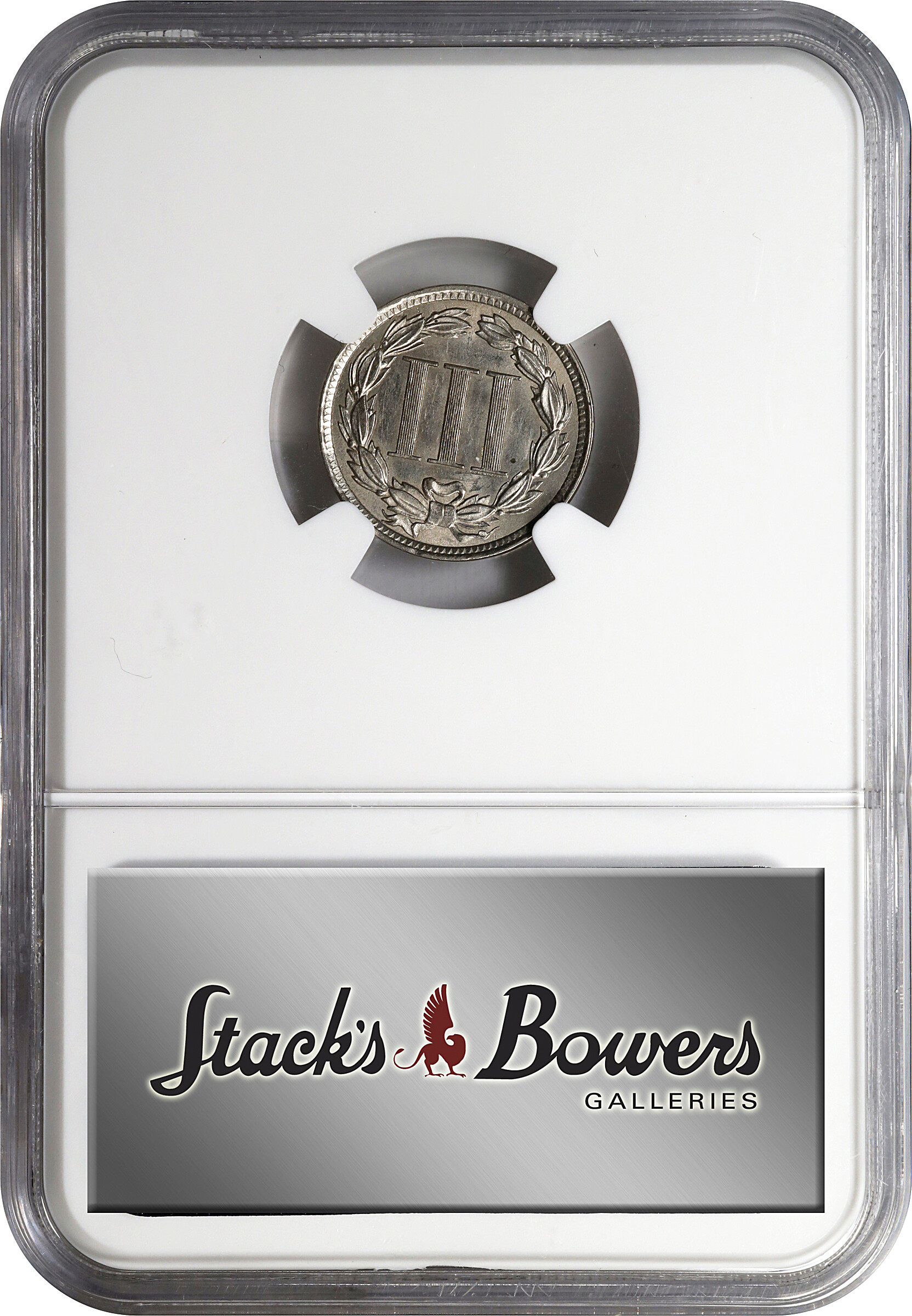 1881 3cN MS61 CAC thumbnail 4